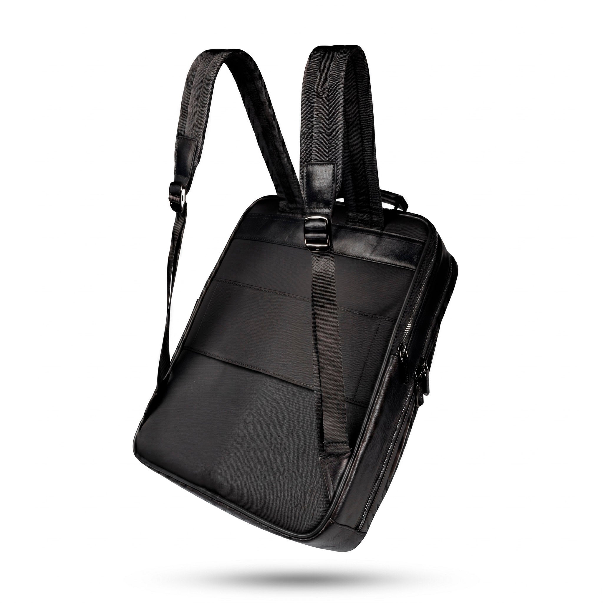 Sac à dos en cuir pour homme Valmio Ravenor - noir