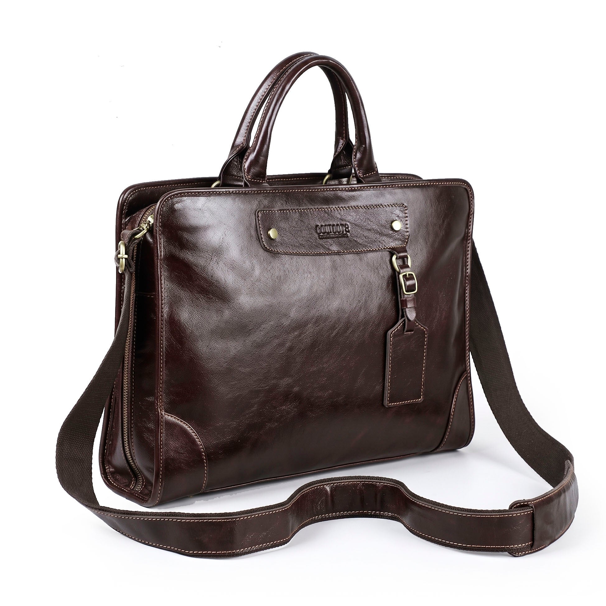 Sac pour ordinateur portable en cuir Lendon
