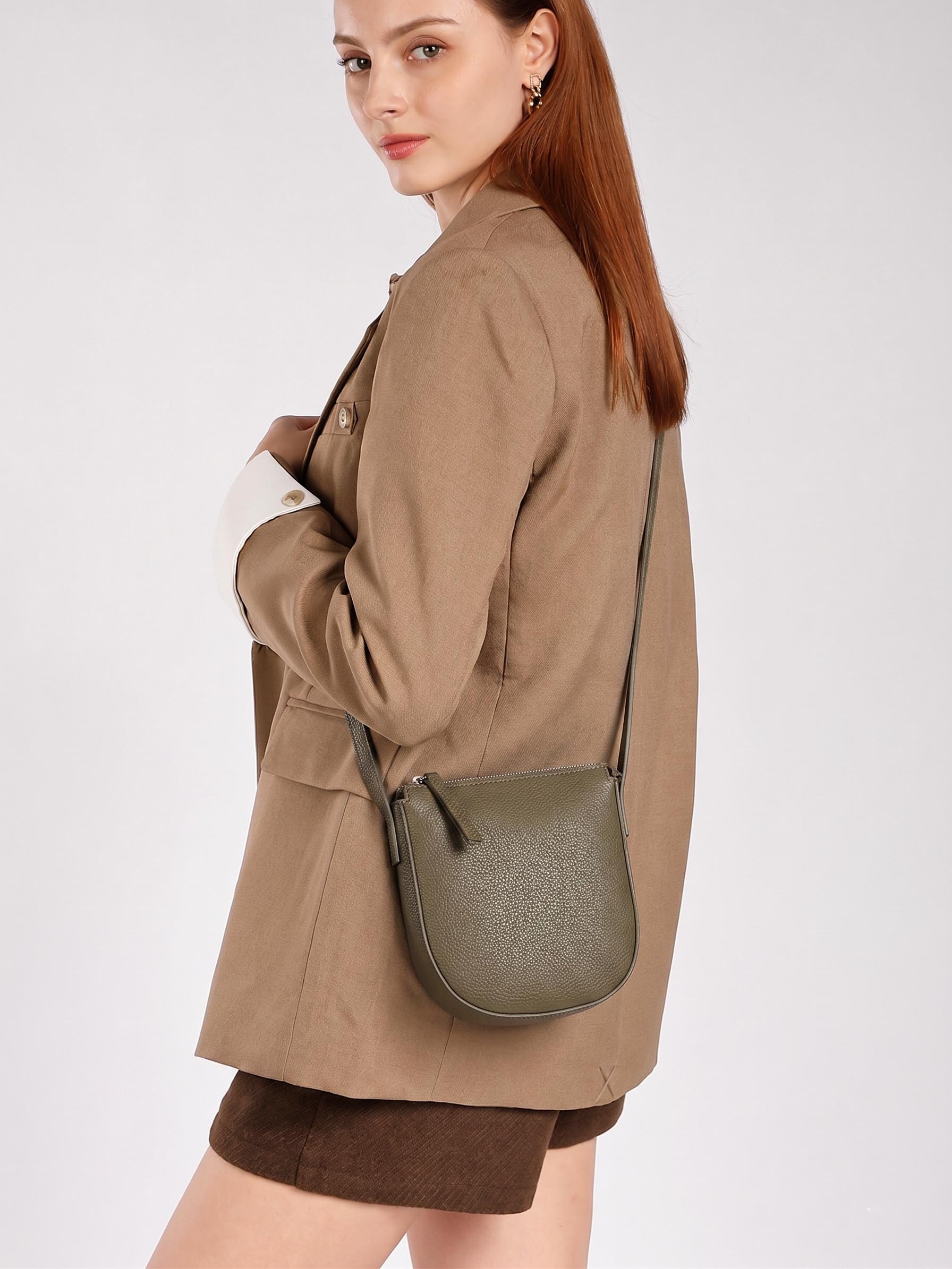 Valmio Calina Leather Women's Bag - Brown