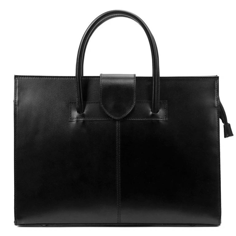 Sac à main en cuir Camilla 778 Noir