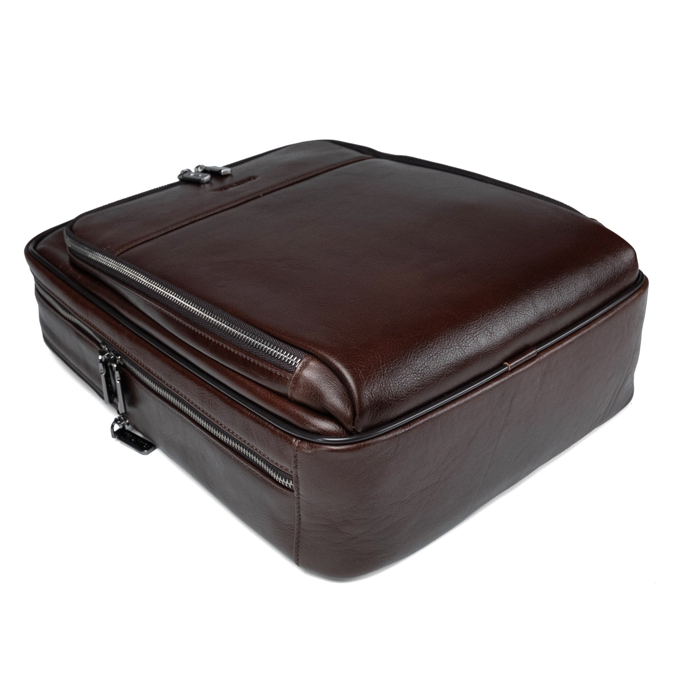 Sac à dos en cuir pour homme Valmio Ravenor - marron
