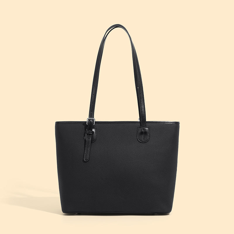 Valmio Pelora Leather Women's Bag - Black