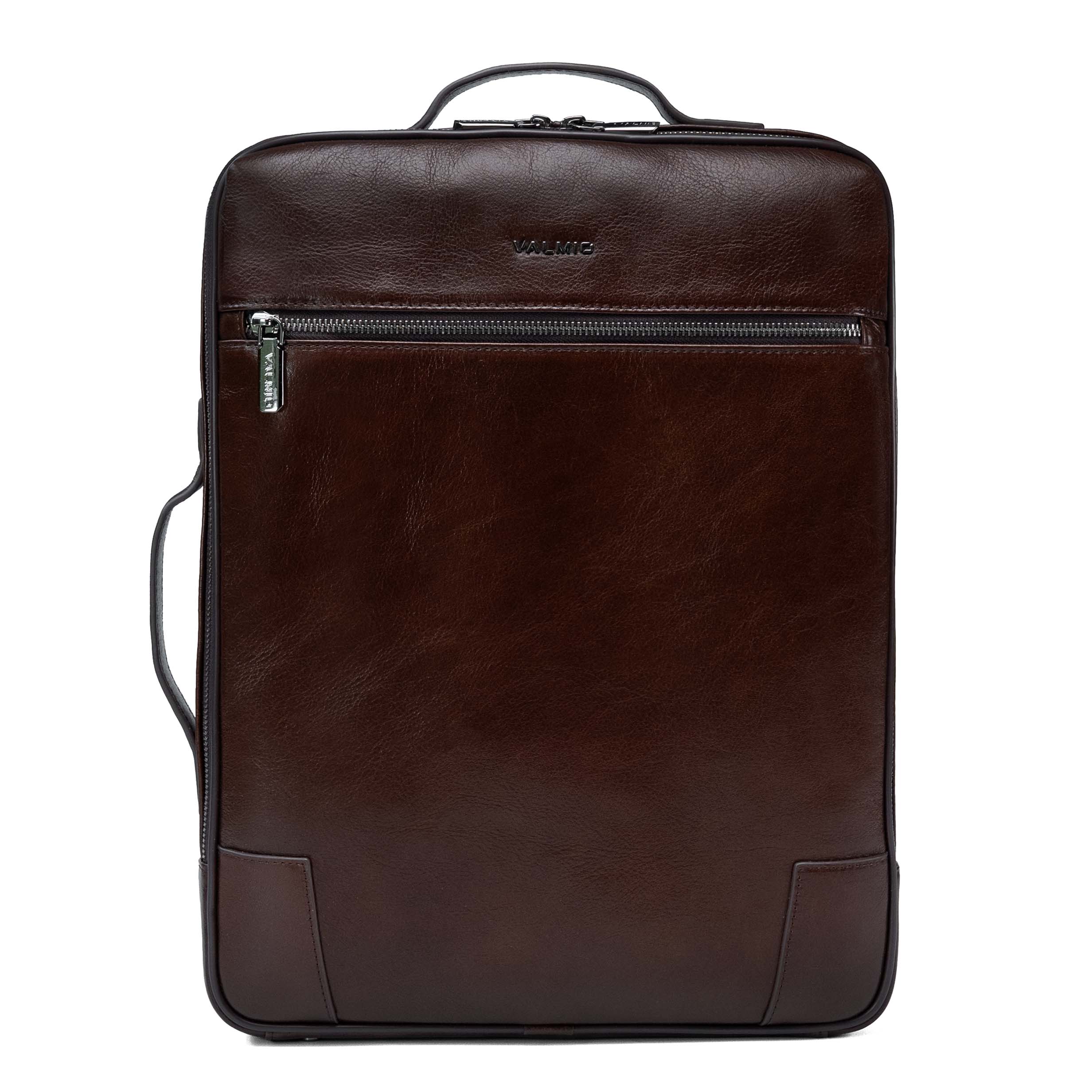 Valmio Ardent luxury leather backpack - brown