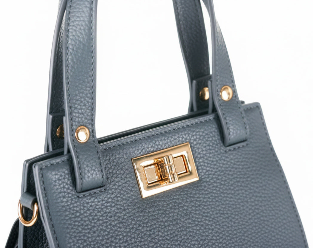 Pierre Cardin eco-leather backpack 23954 JEANS