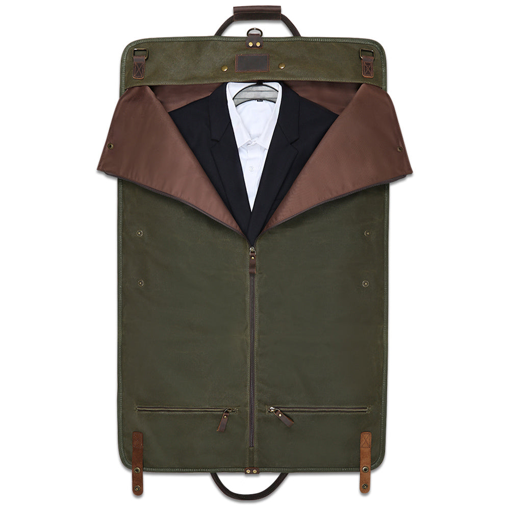 Grüne Duffle-Tasche Reisetasche 2in1
