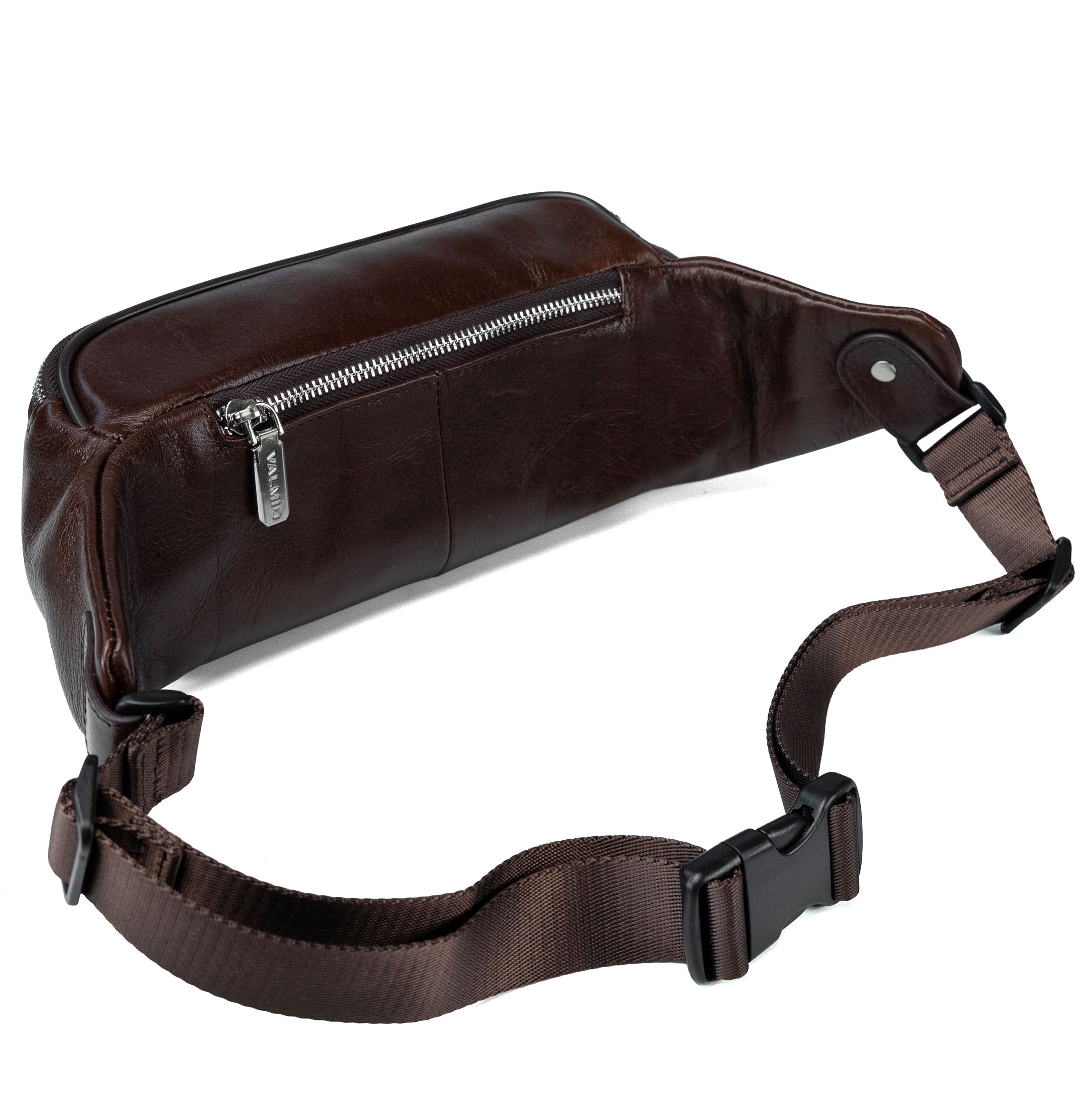 Valmio M86 brown leather waist bag