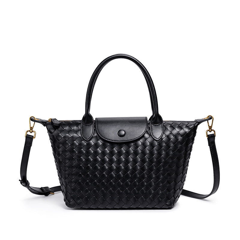 Sac à main pour femme en cuir Valmio Virena - noir