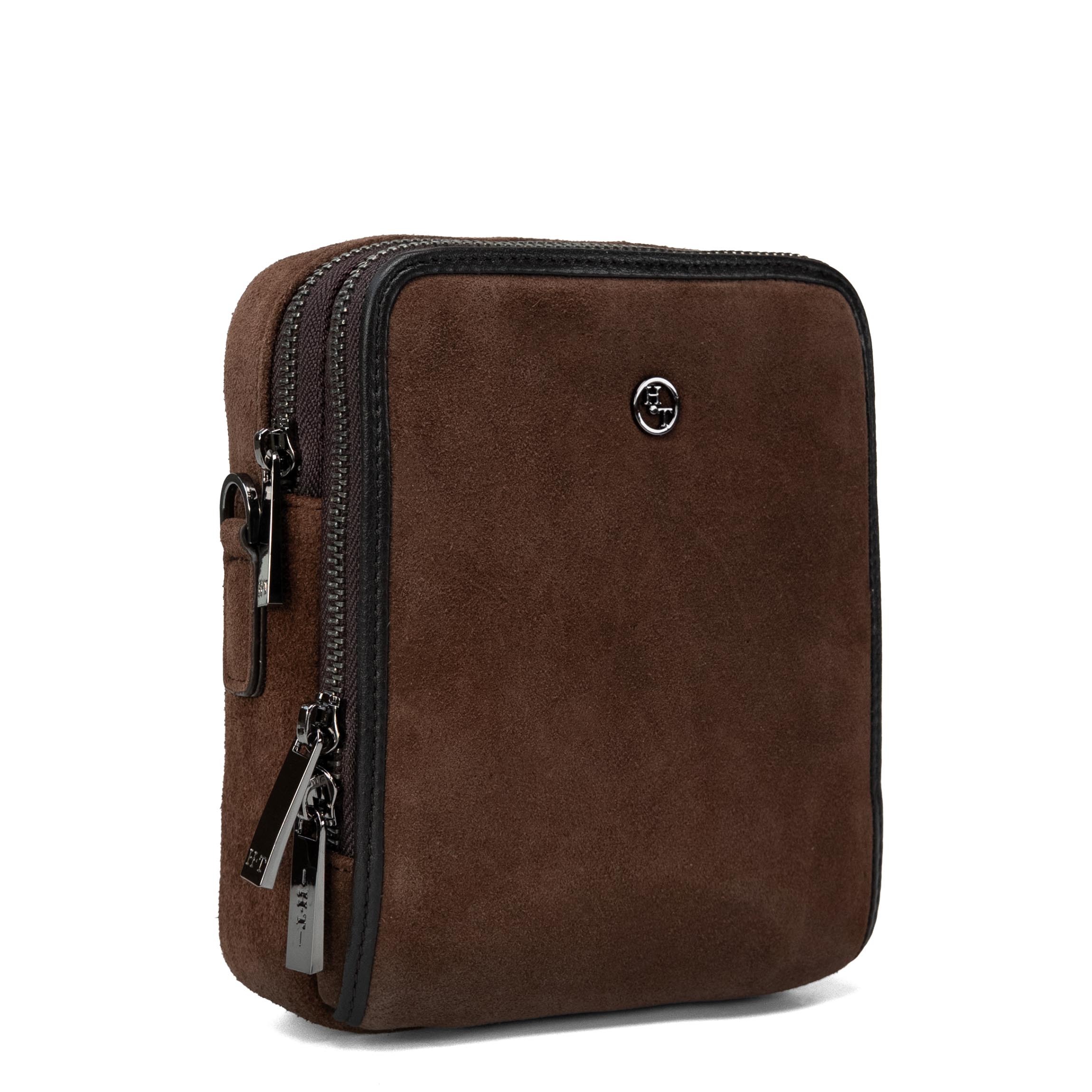 Nord Herren Leder Crossbody-Umhängetasche