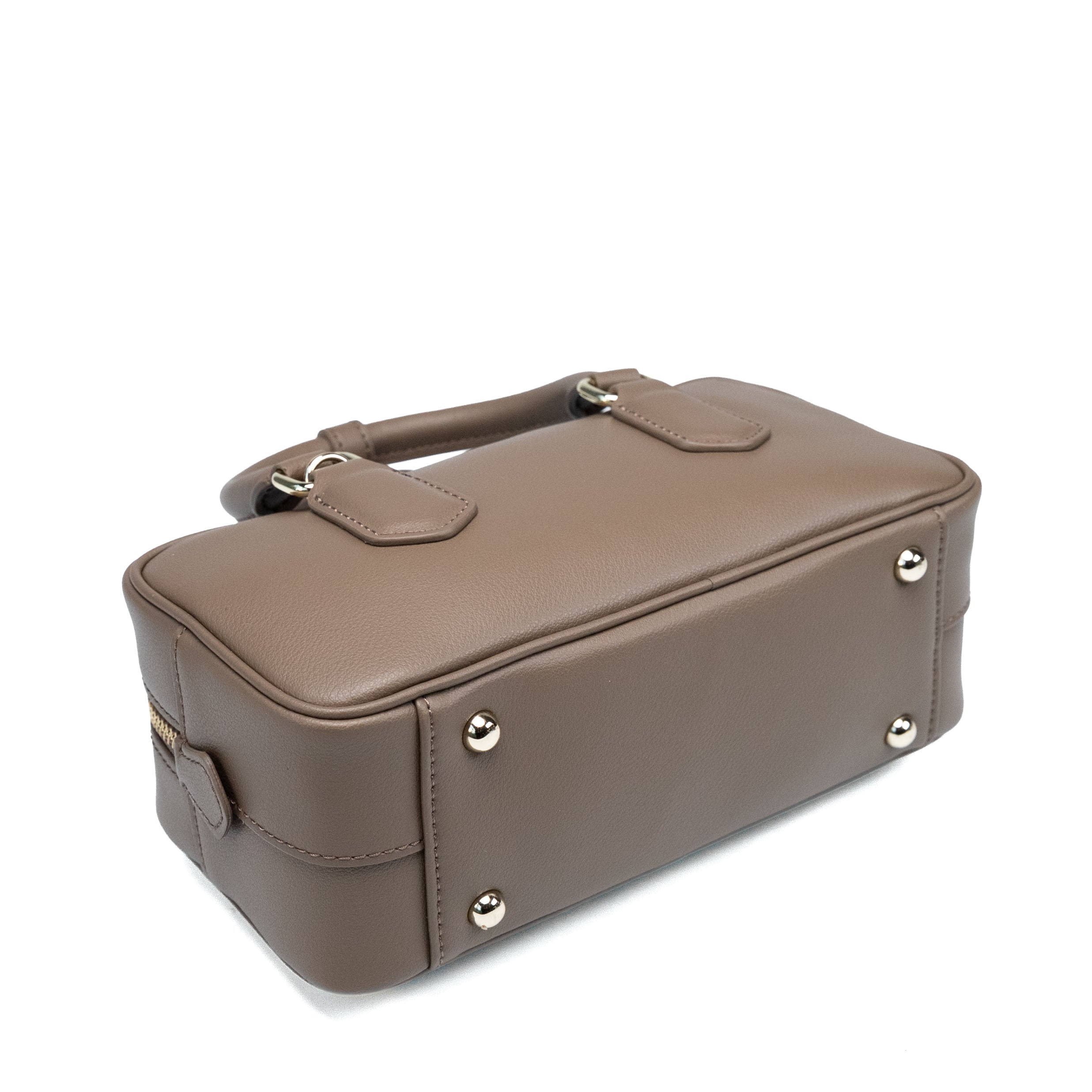 Sac à main femme en cuir Valmio Perina BEIGE
