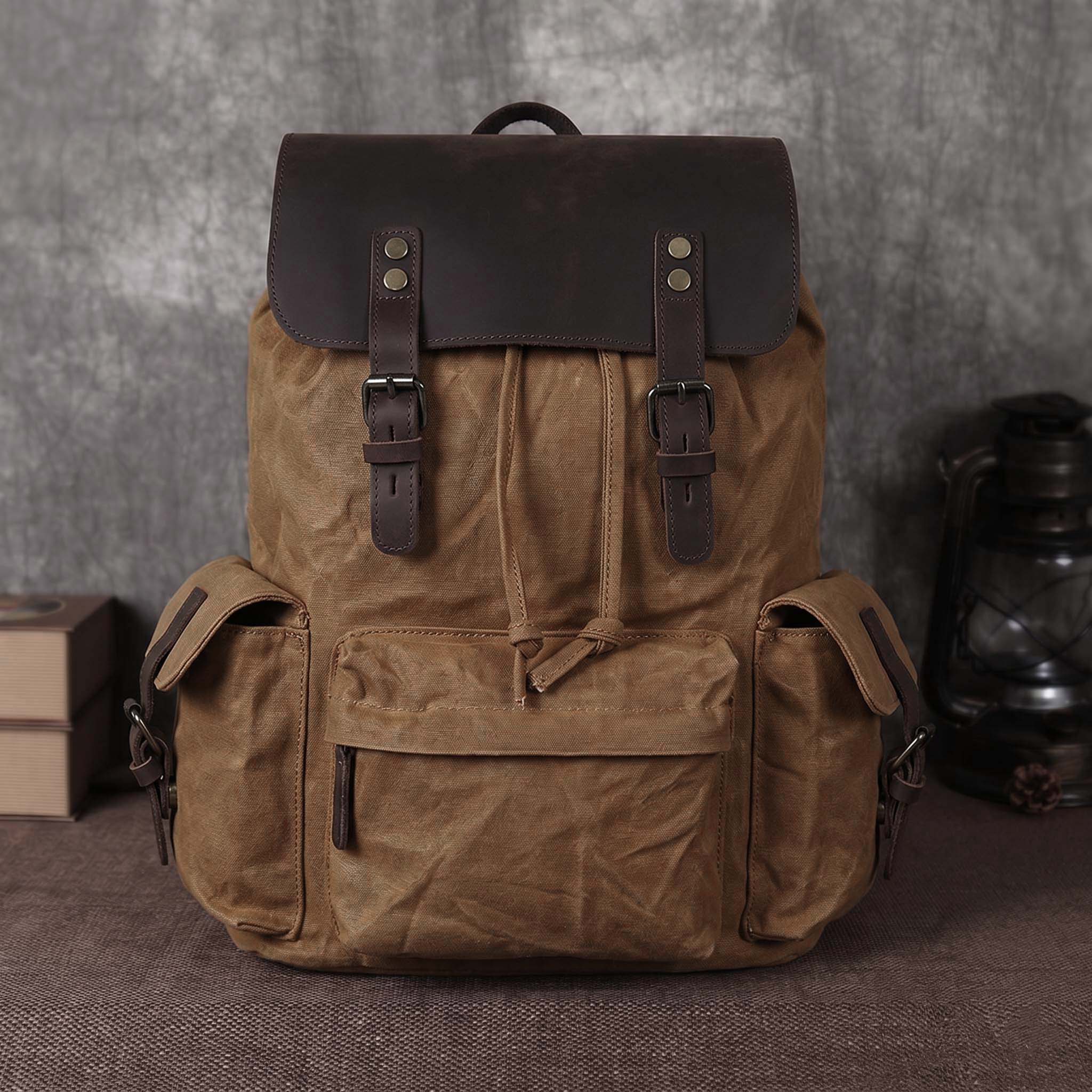 Urban Backpack Valmio Ranger – sandy brown