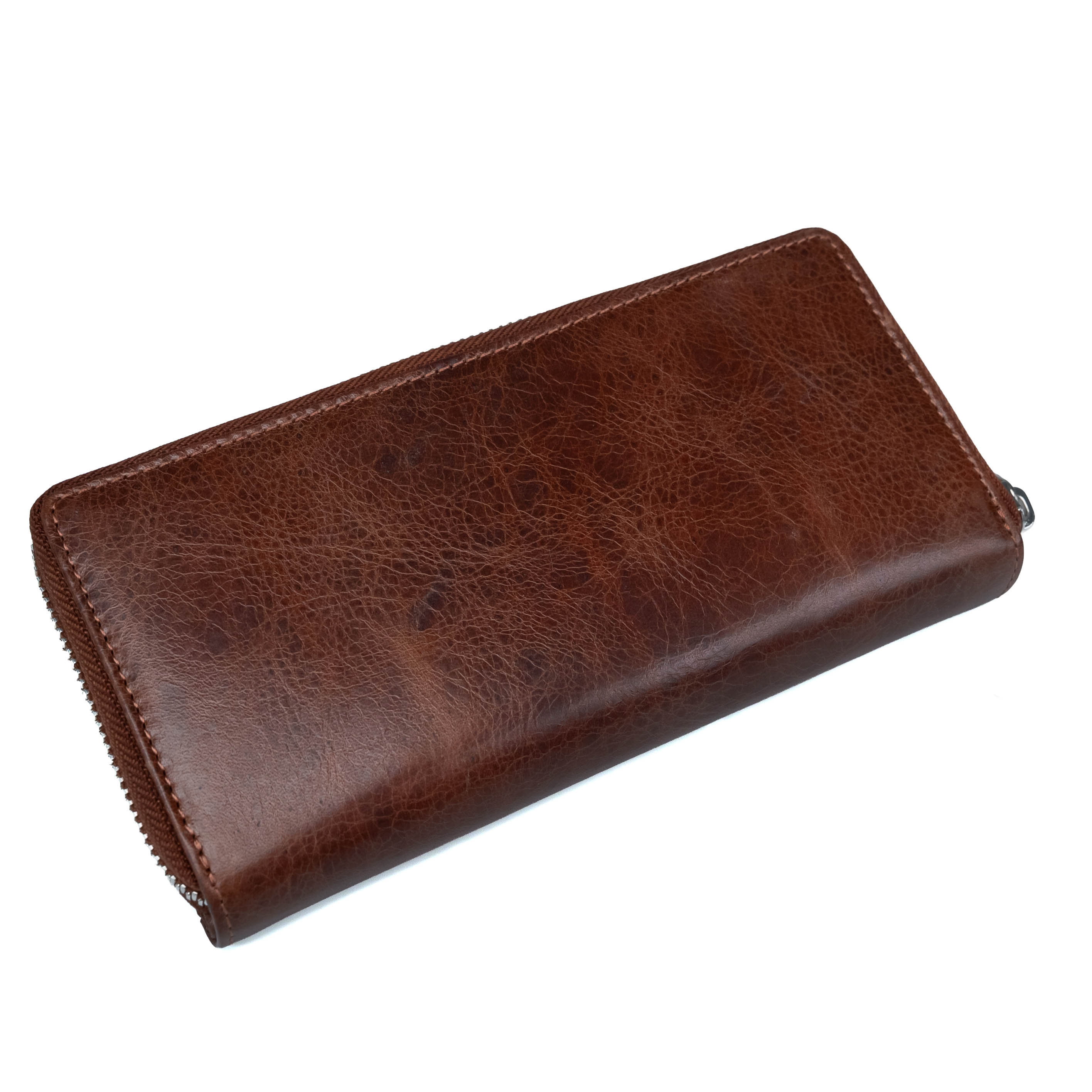 Women's Leather Wallet Valmio Snug 2439 Cognac