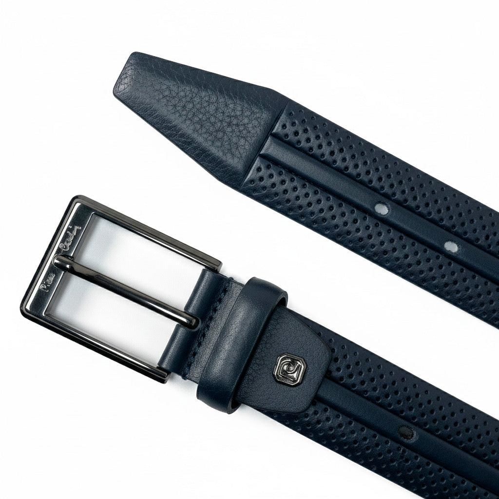 Pierre Cardin GF9013 BLU leather belt