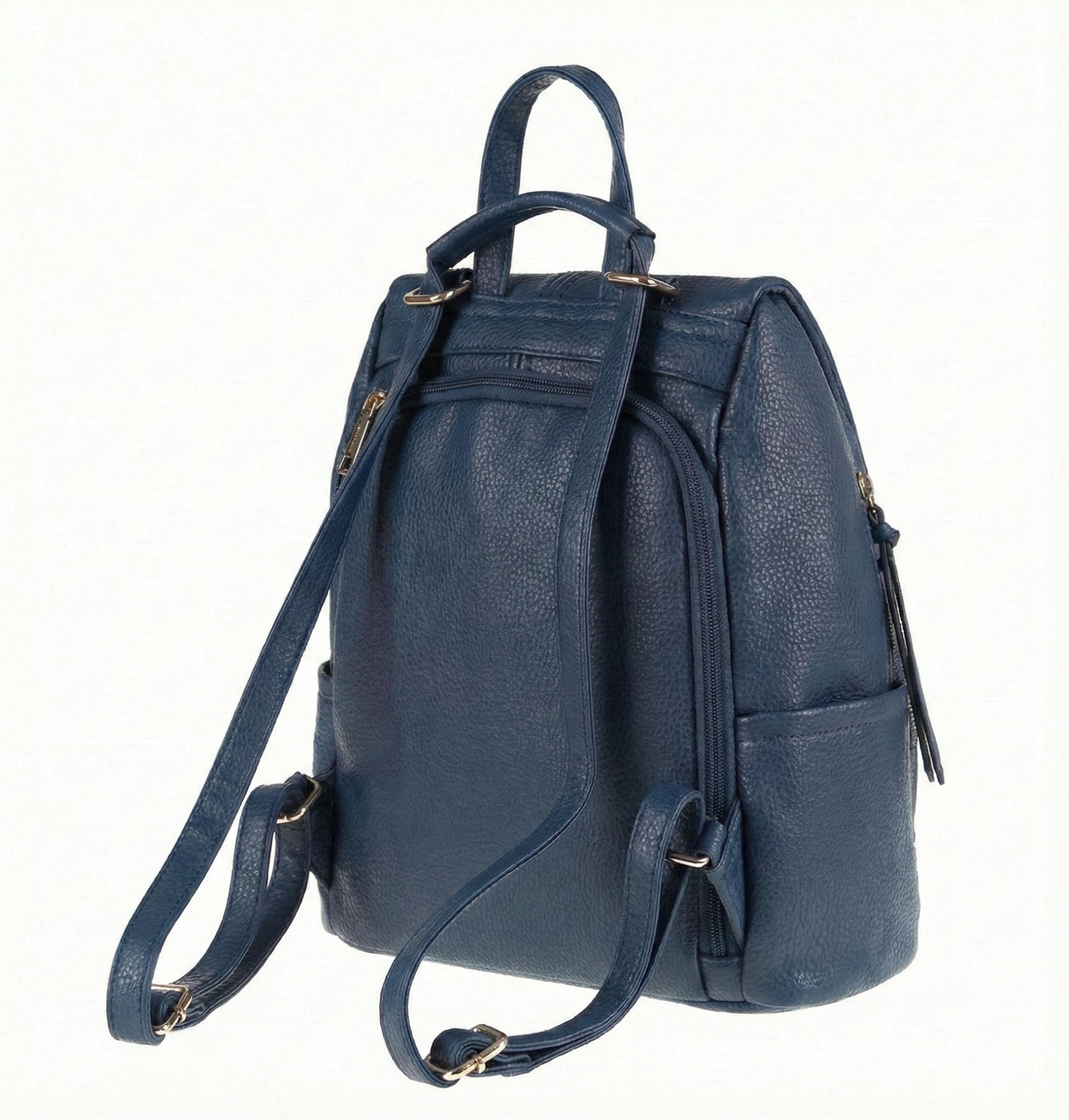 Pierre Cardin eco-leather backpack 90611 Blue