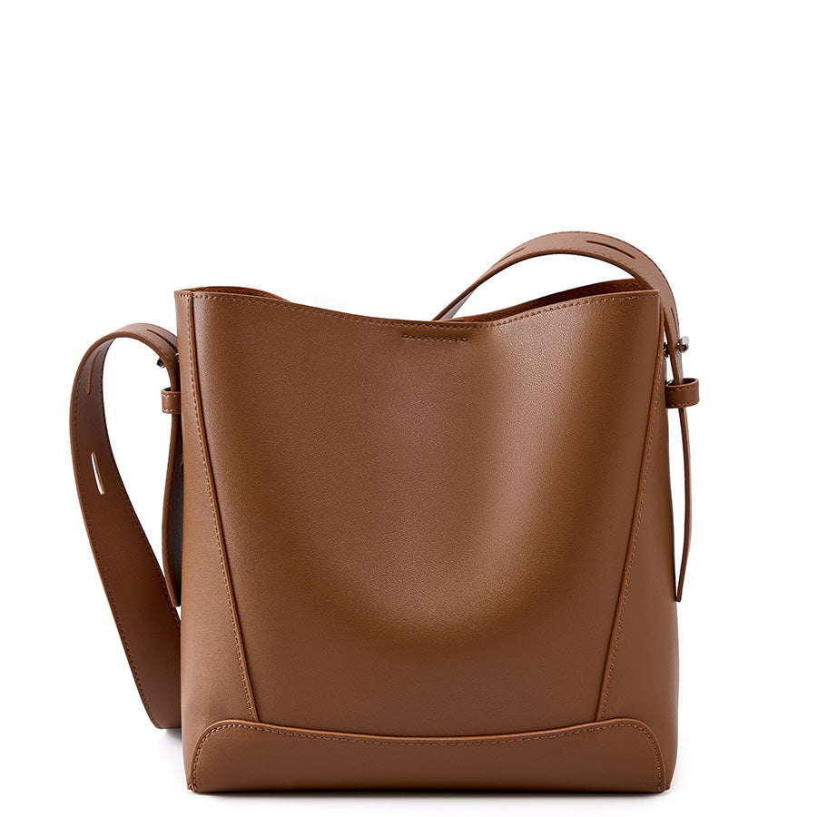Valmio Melina Leather Women's Bag - Brown