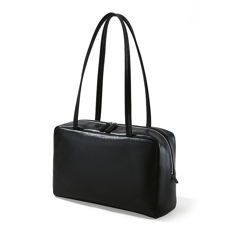 Sac à main en cuir Valmio Kirana pour femme - noir