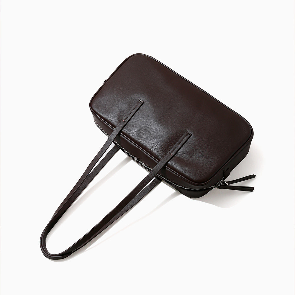 Sac à main pour femme en cuir Valmio Renora - noir