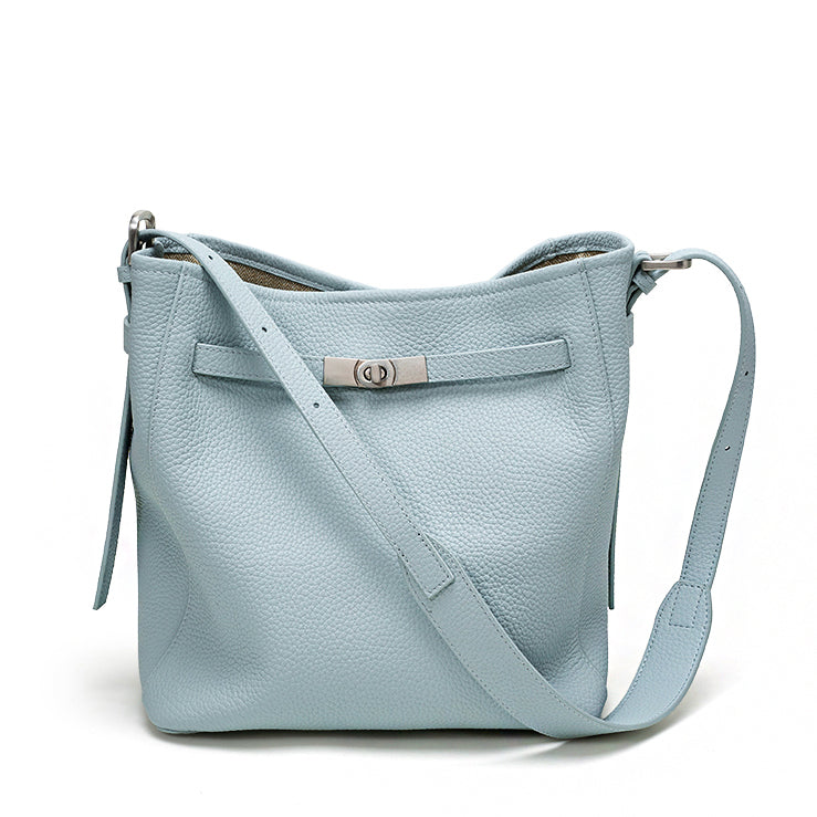 Sac à main en cuir Valmio Nolira pour femme - bleu