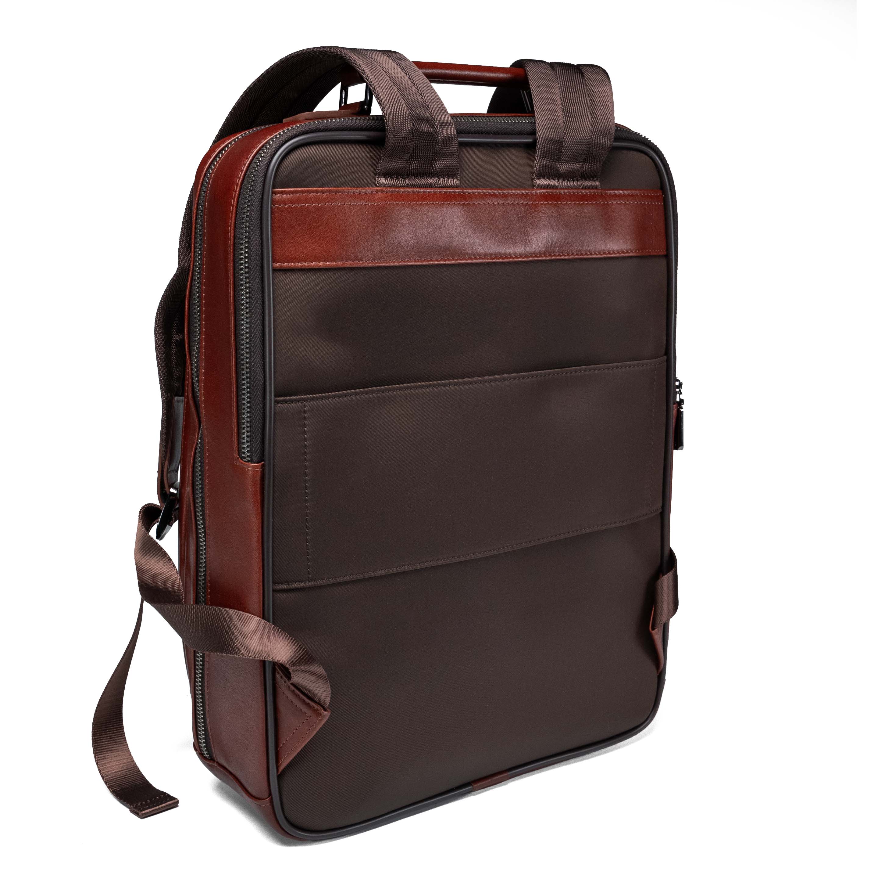Sac à dos en cuir pour homme Valmio Ravenor - marron clair