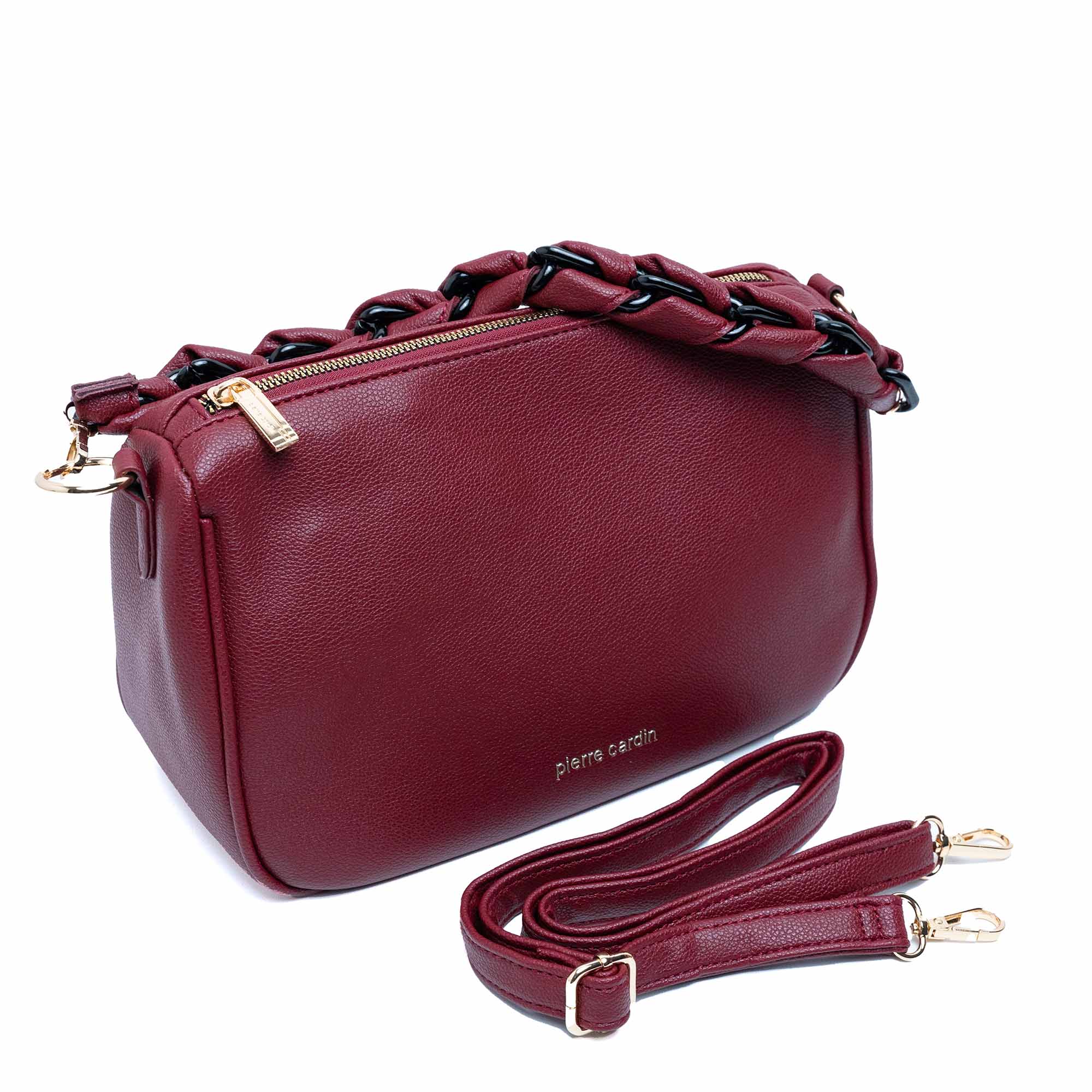 PIERRE CARDIN Handtasche aus ökologischem Leder