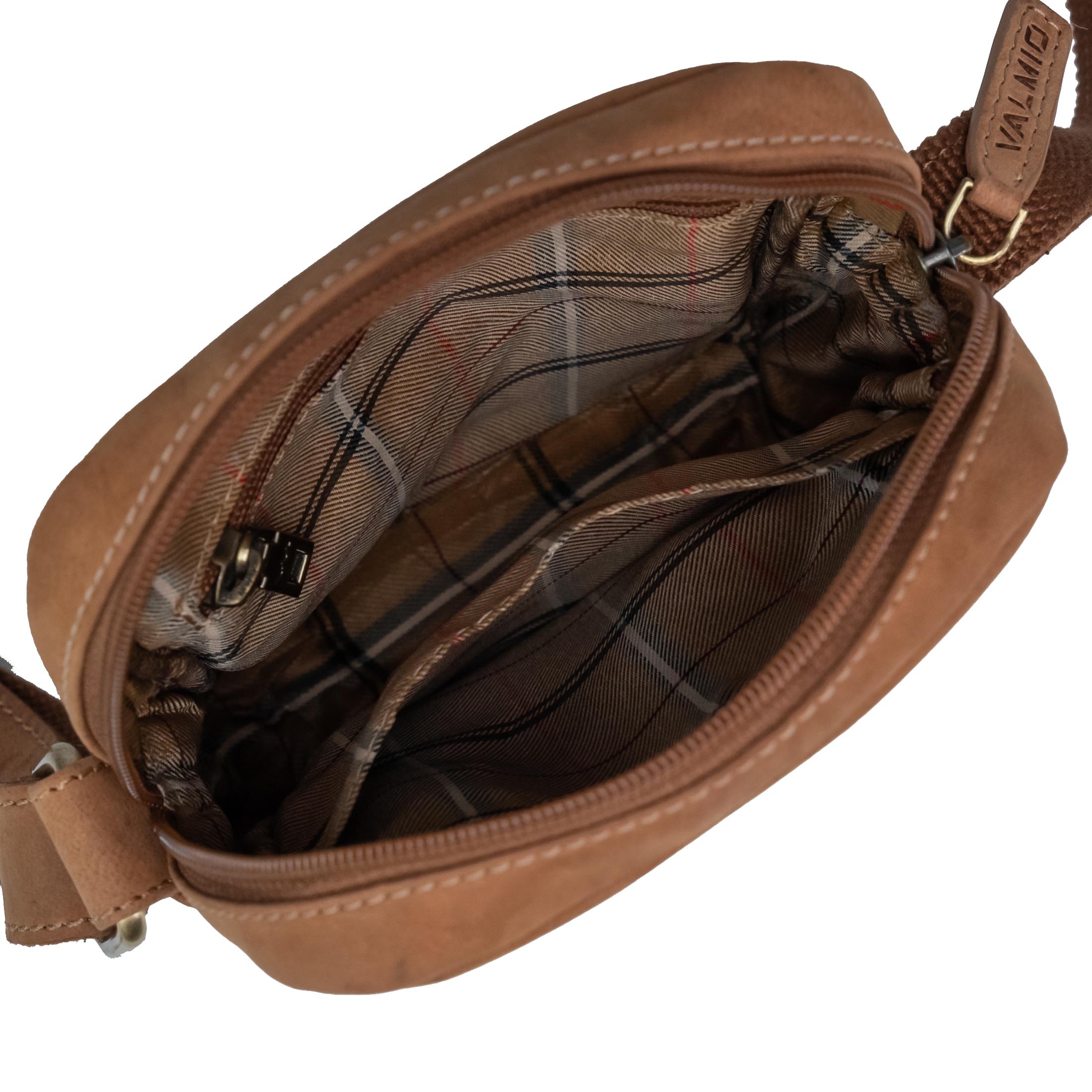 Bolso de hombro Valmio Chic marrón