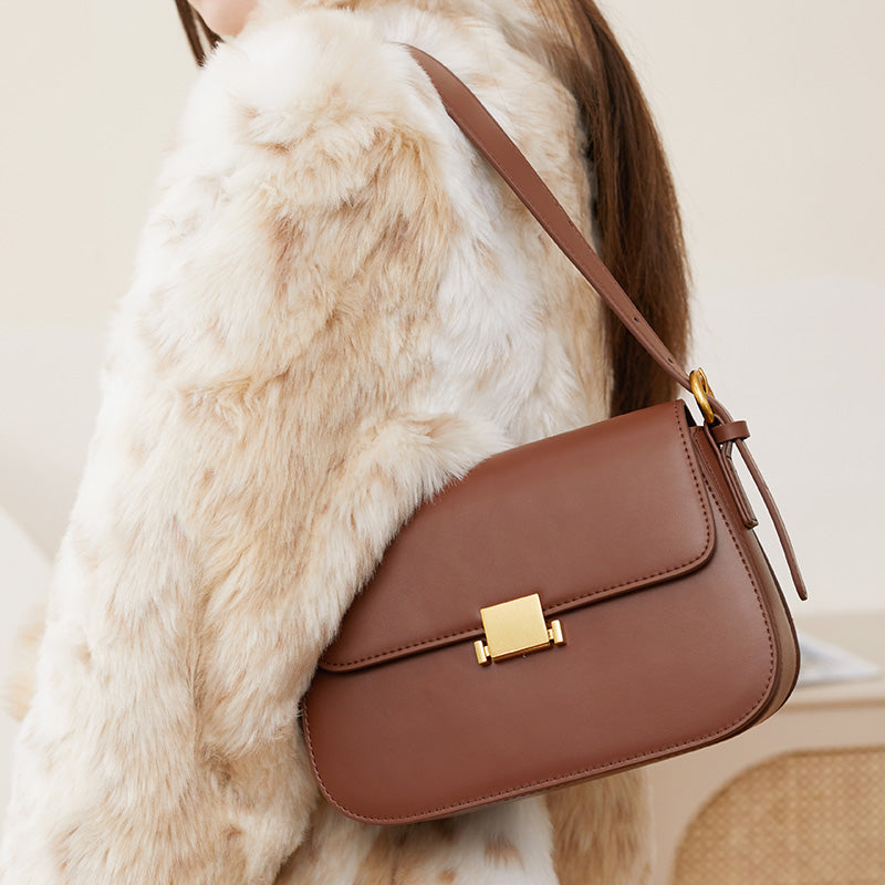 Valmio Sonora Leather Women's Bag - Brown
