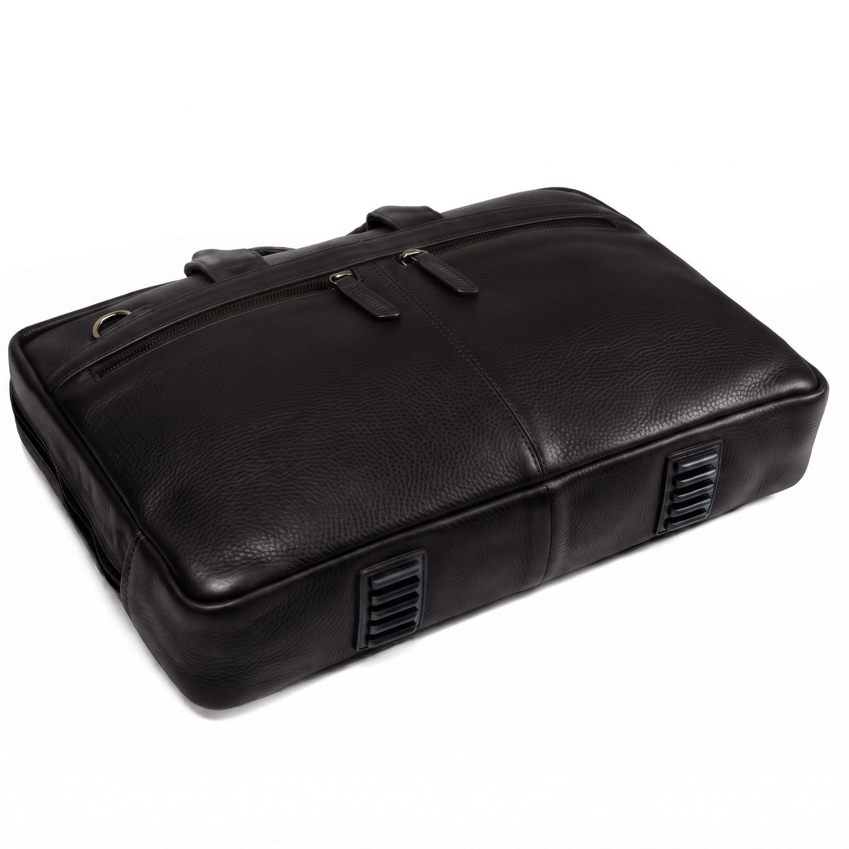 Valmio Lids Laptoptasche aus Vollnarbenleder in Braun für Herren