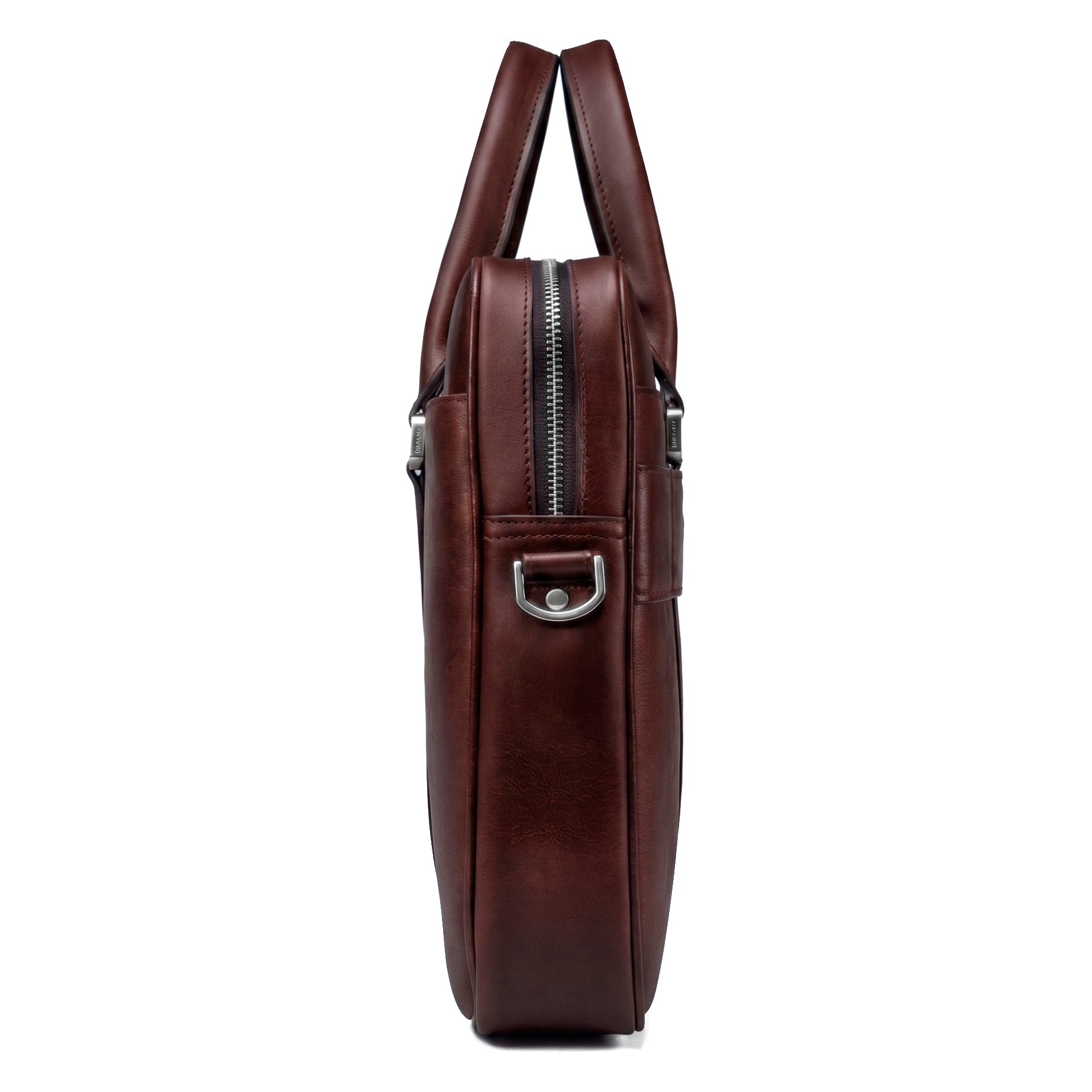 Sac homme classique en cuir Valmio - marron