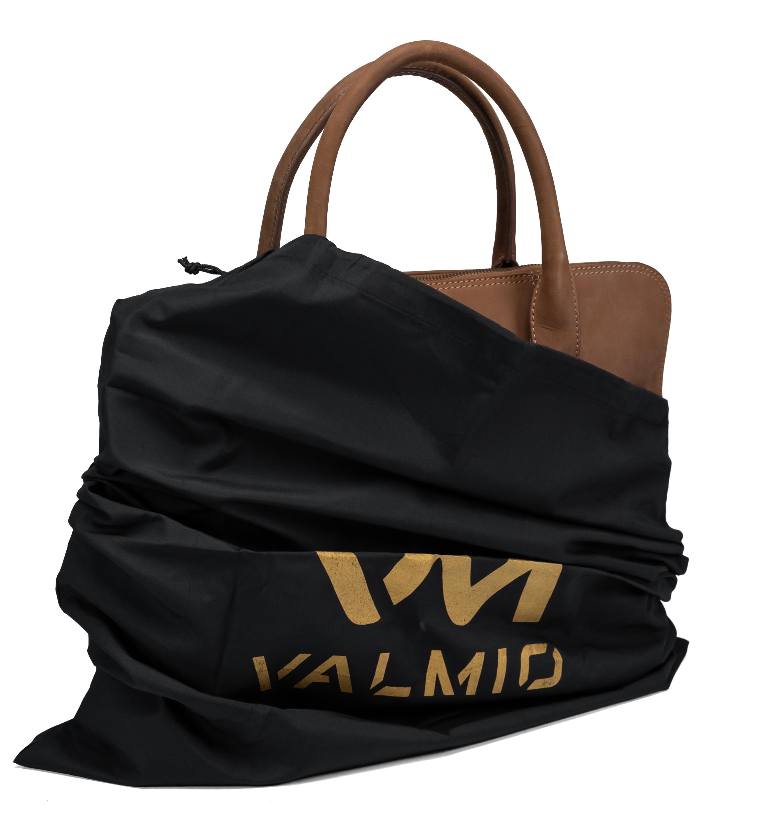 Valmio Suede Laptop Bag Brown