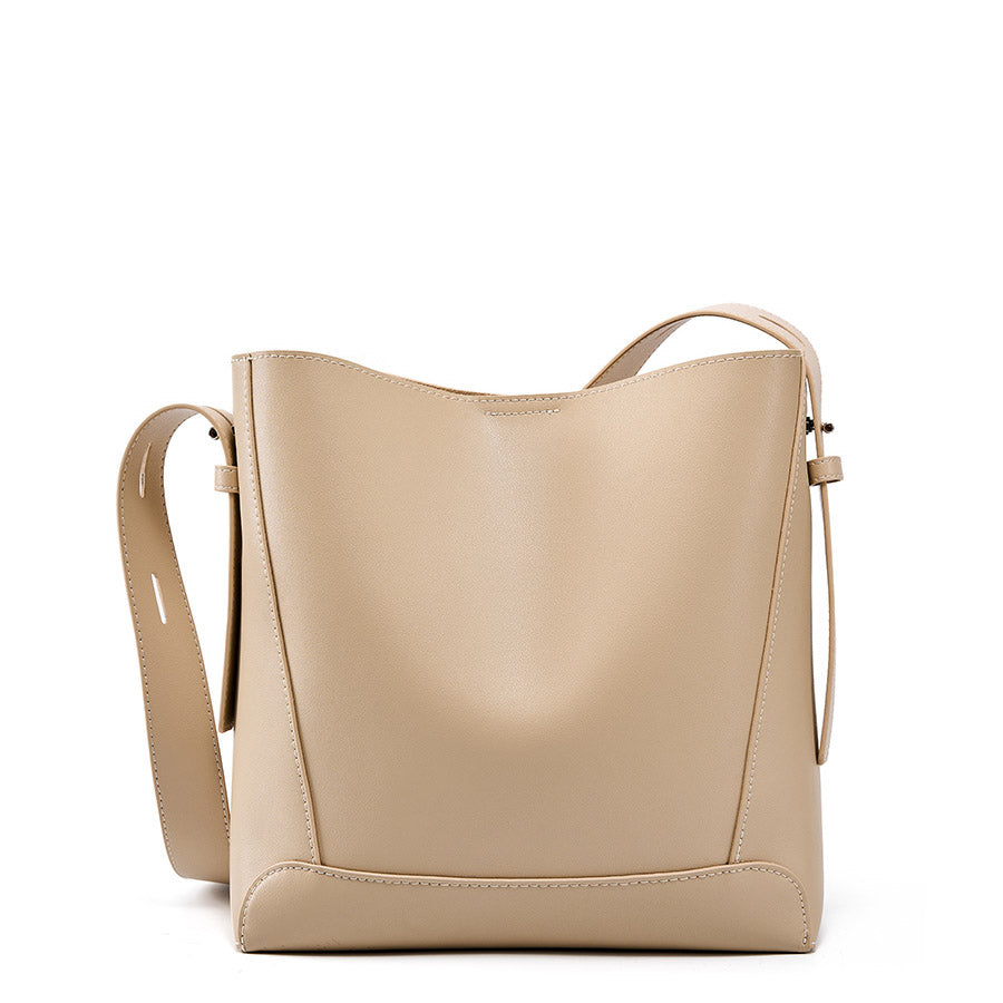 Valmio Jelina Leather Women's Bag - Beige