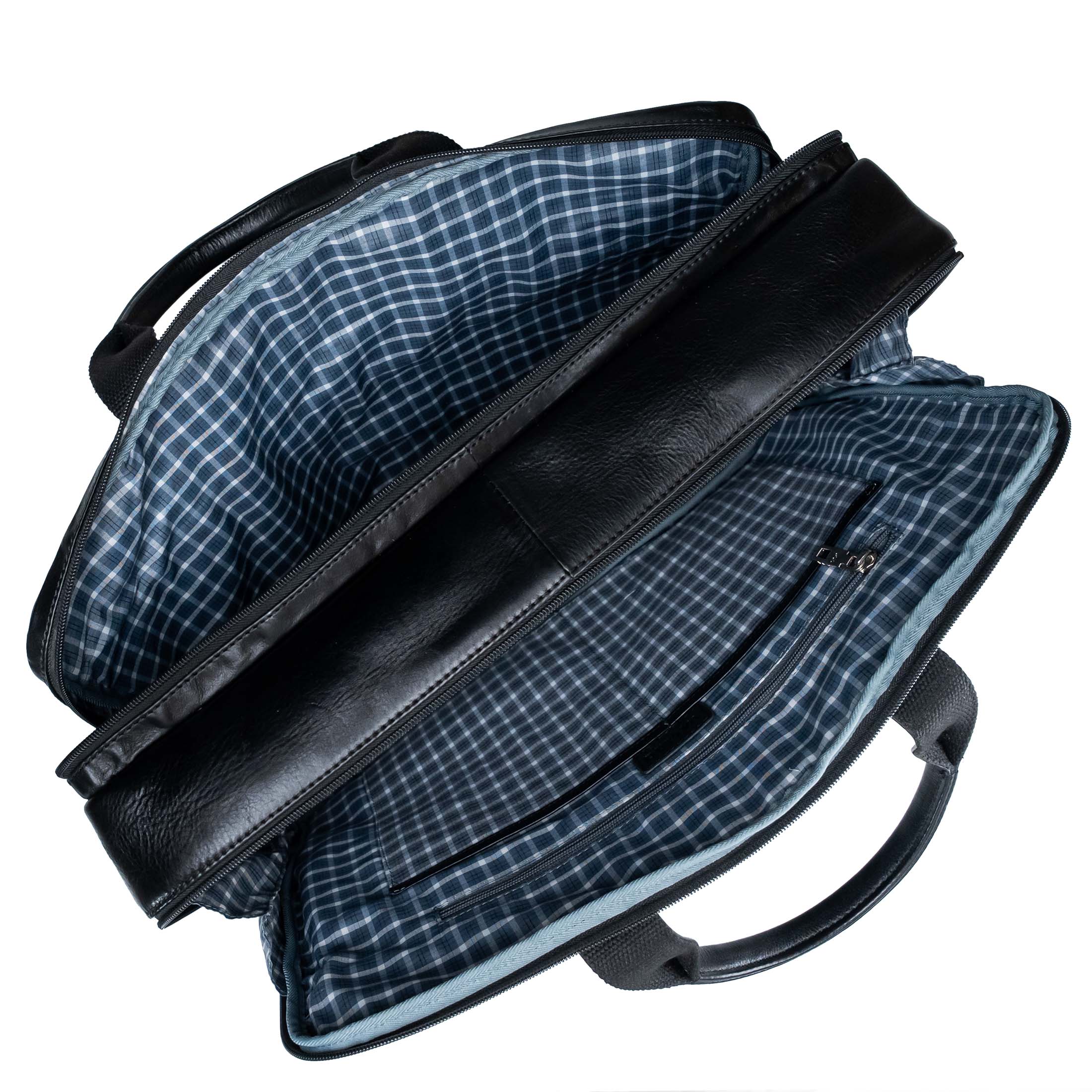 Valmio Vigo Genuine Leather Bag Black