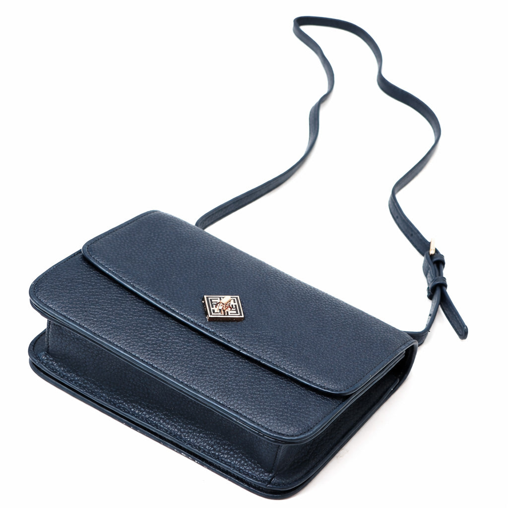 PIERRE CARDIN 2026 Blue eco-leather handbag