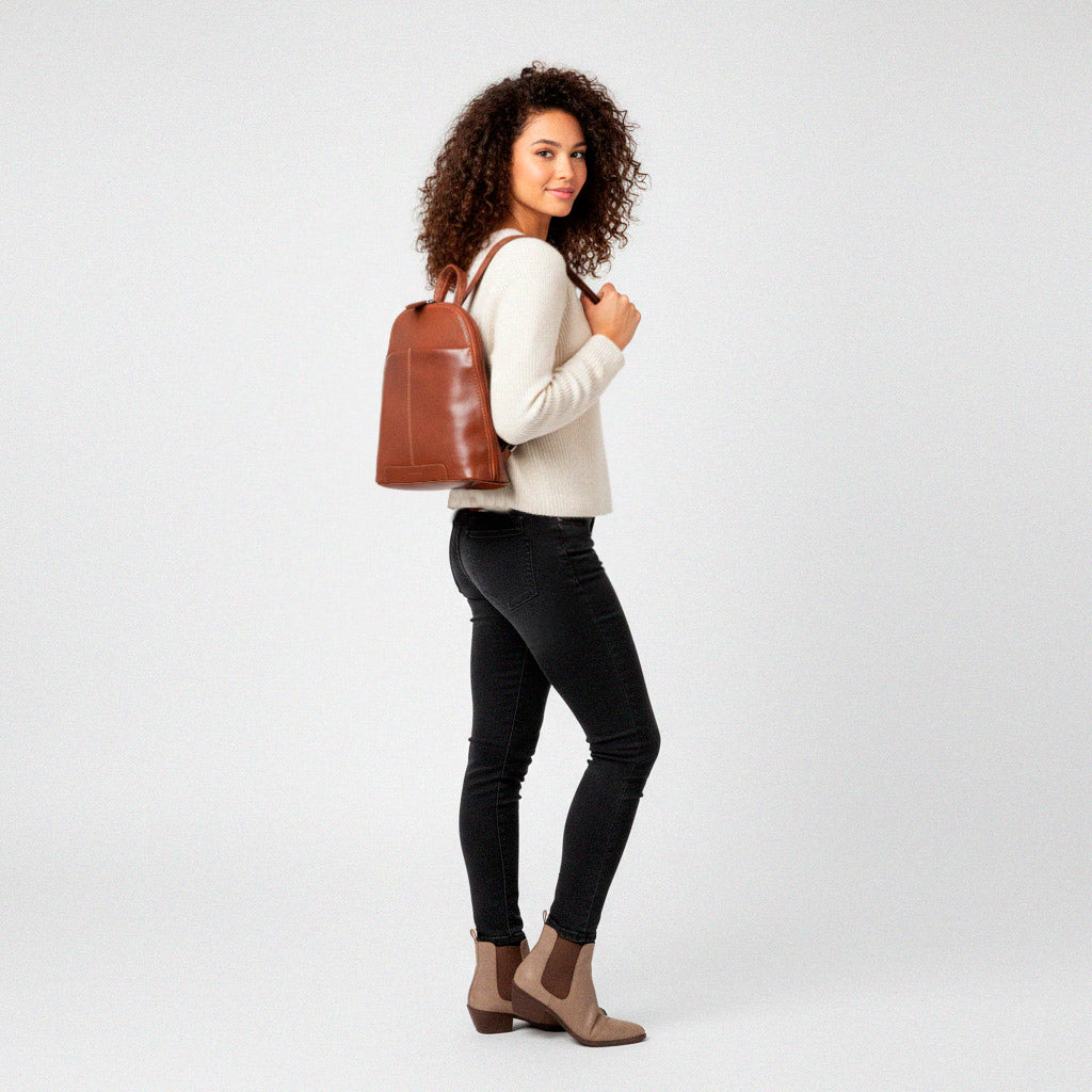 Damen-Lederrucksack Gloria