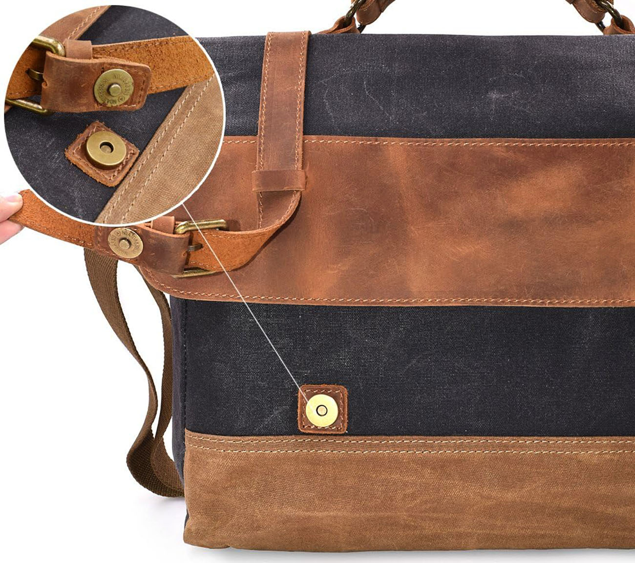 Briefcase Mansion Black