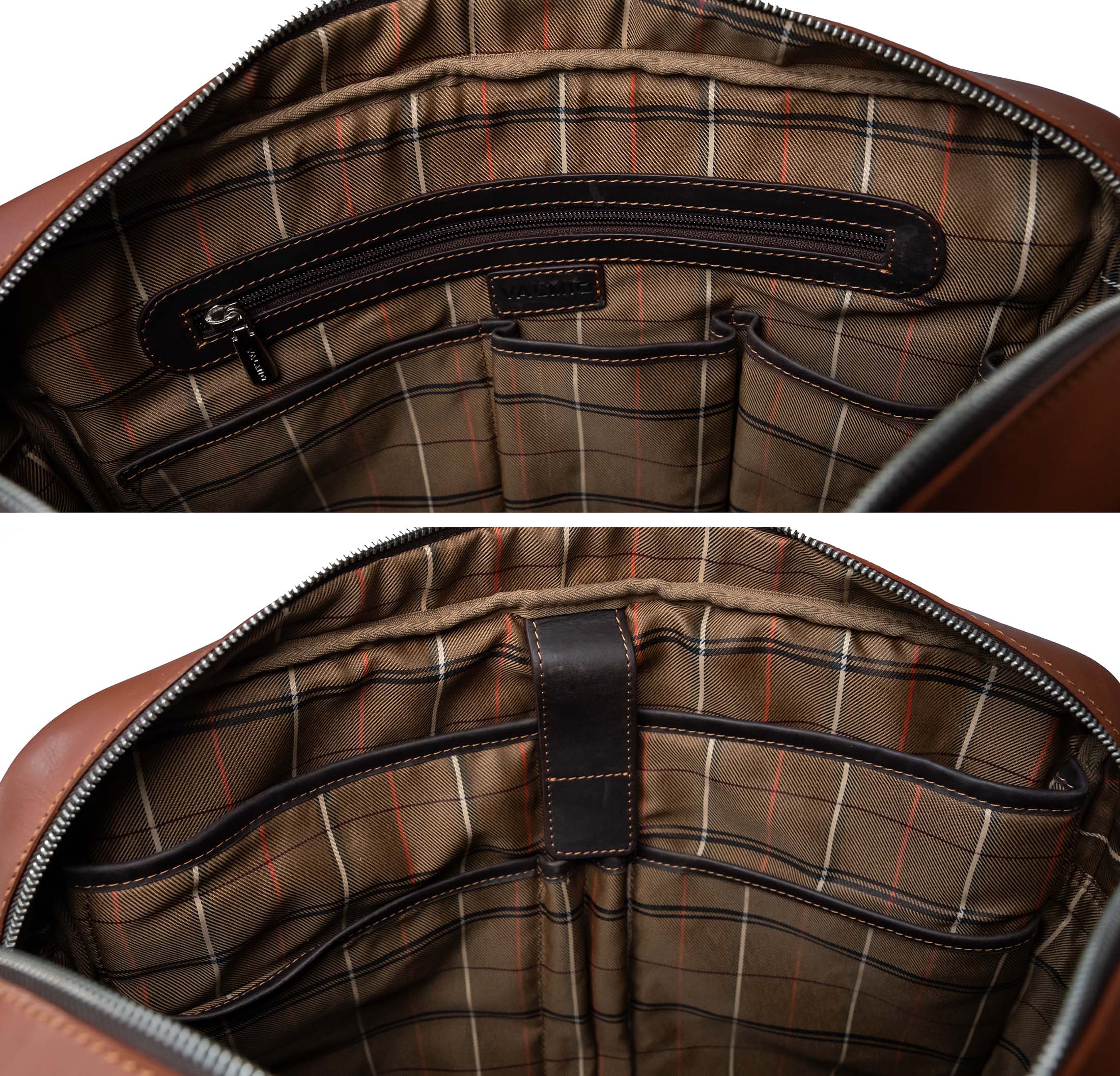 Valmio Denton 2.1 Leather Laptop Bag