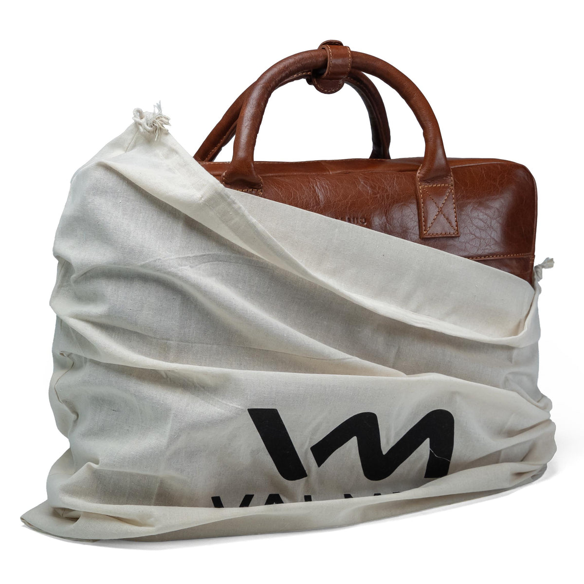 Sacoche pour ordinateur portable pour homme Valmio Hawes - marron