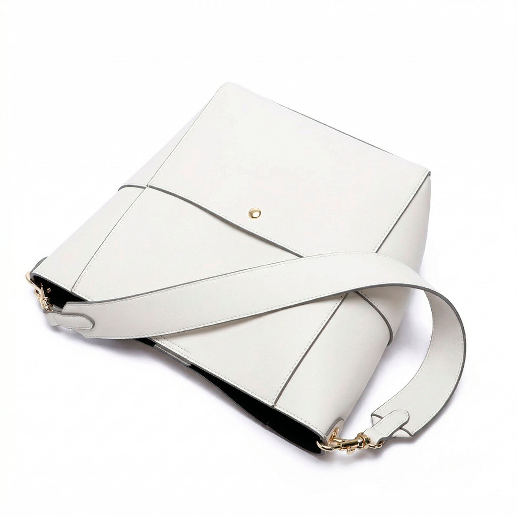 Valmio Morena Leather Women's Bag - White