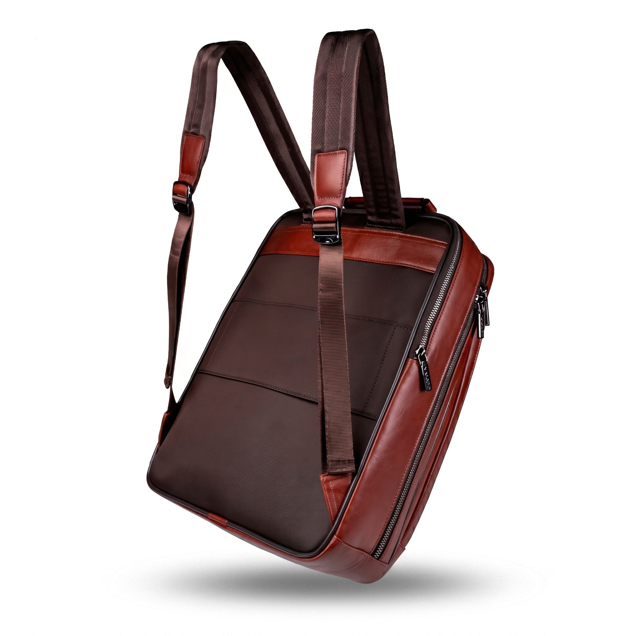 Sac à dos en cuir pour homme Valmio Ravenor - marron clair