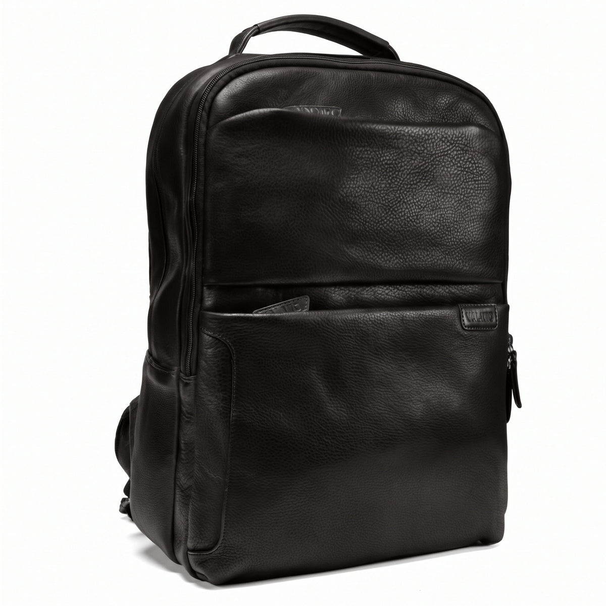Brauner Rucksack aus Vollnarbenleder, Modell Valmio Lands