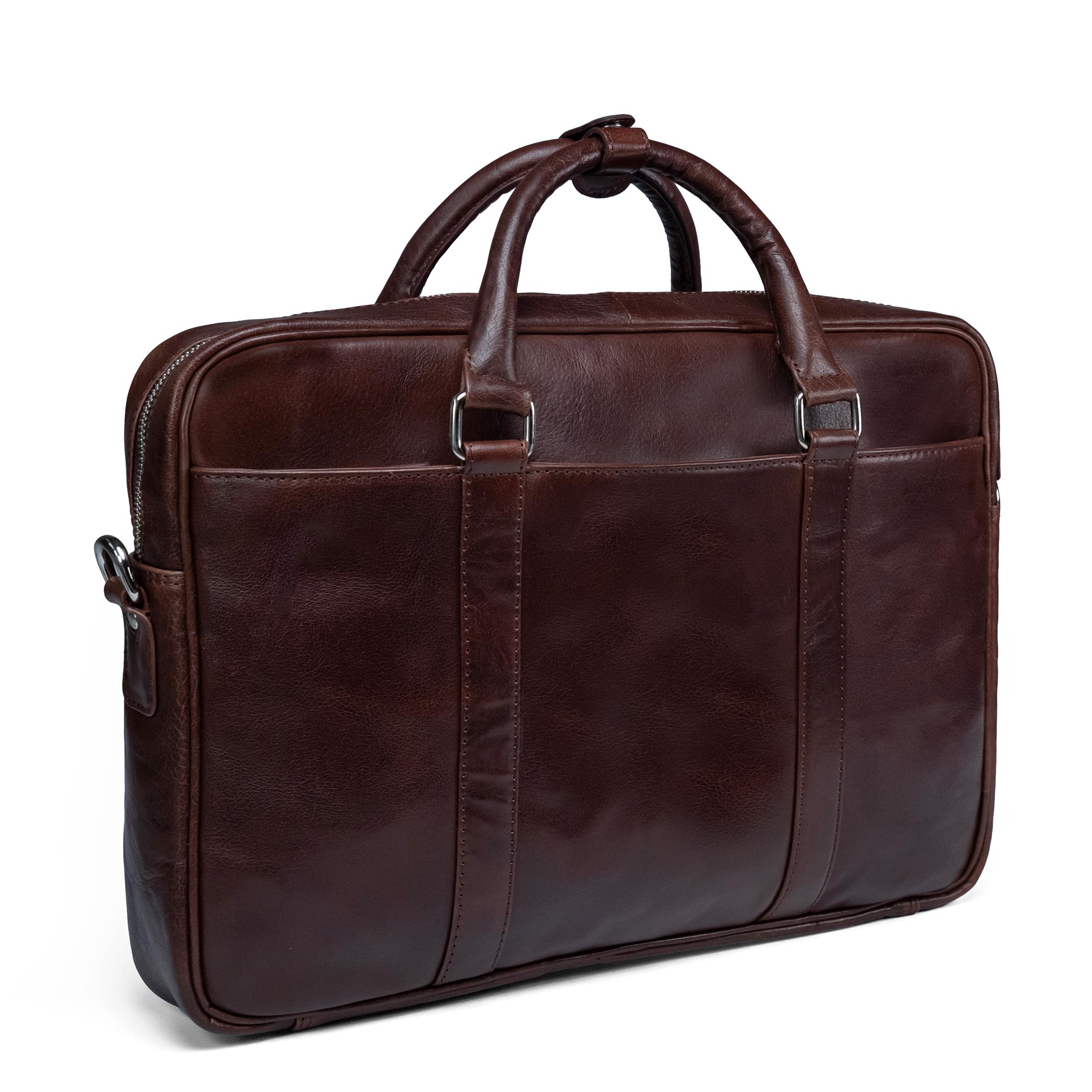 Brown Men's Briefcase Valmio Avanti