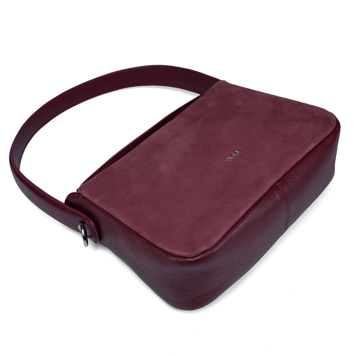 Valmio Cardin Women's Leather Handbag - Burgundy