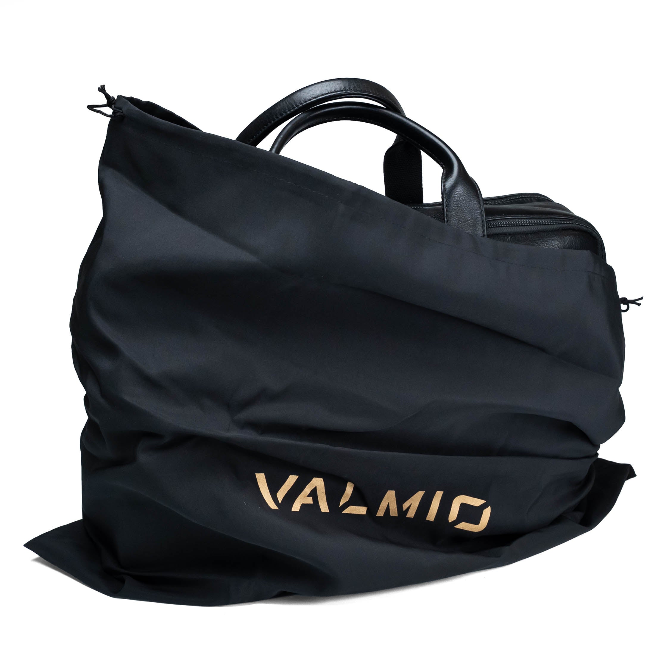 Valmio Vigo Genuine Leather Bag Black