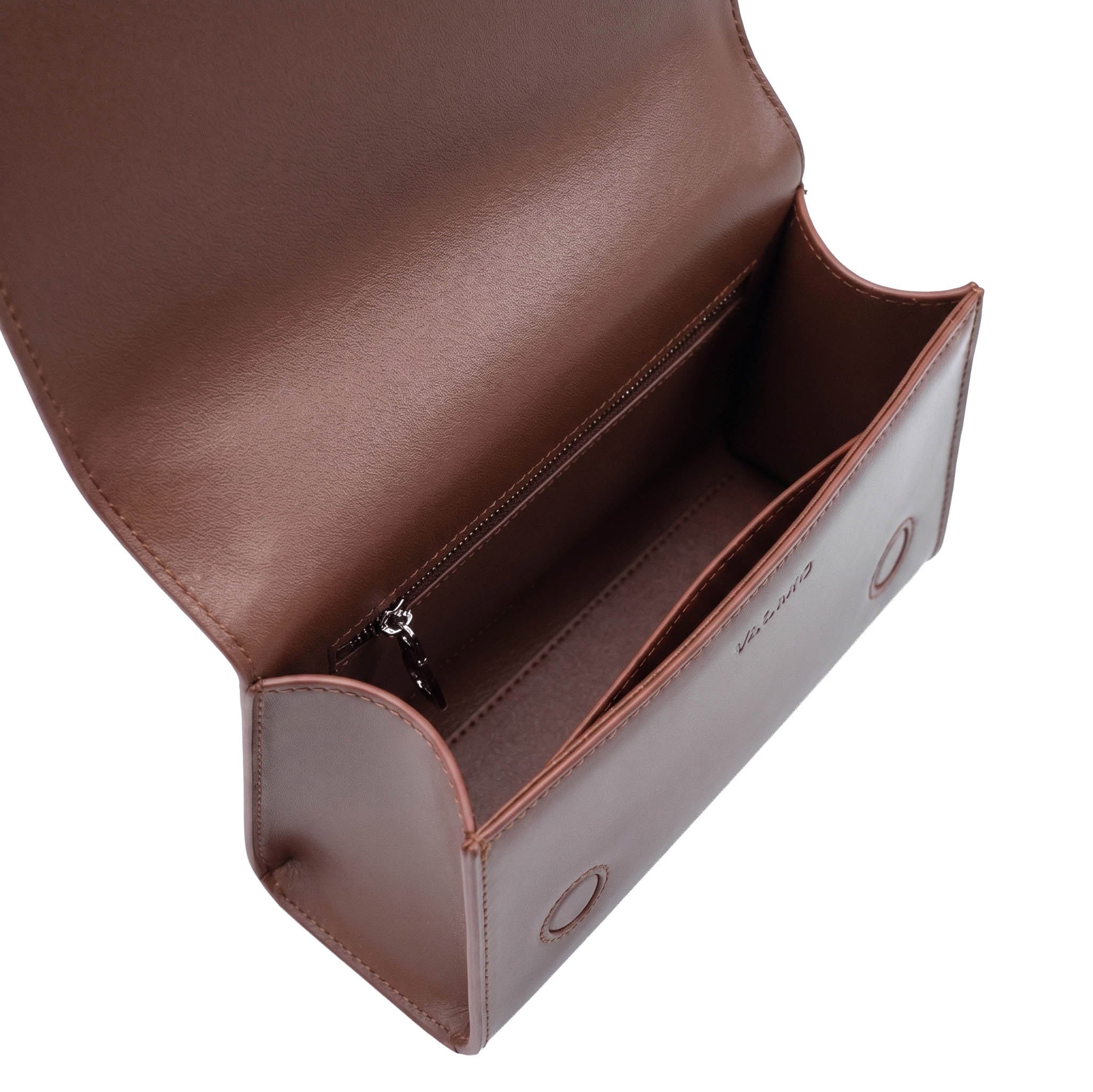 Valmio Rinora Leder Damenhandtasche - Braun