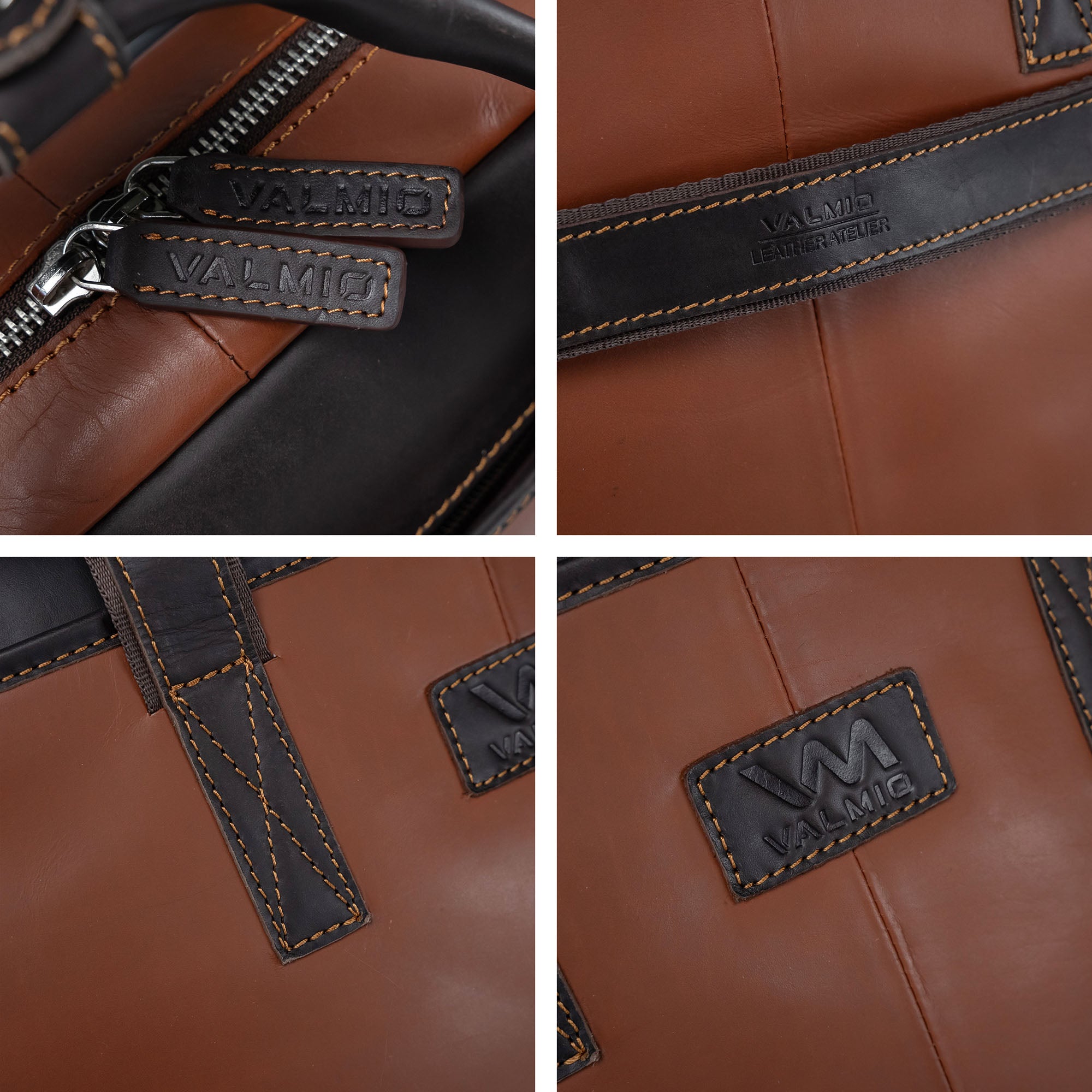 Valmio Denton 2.1 Leather Laptop Bag