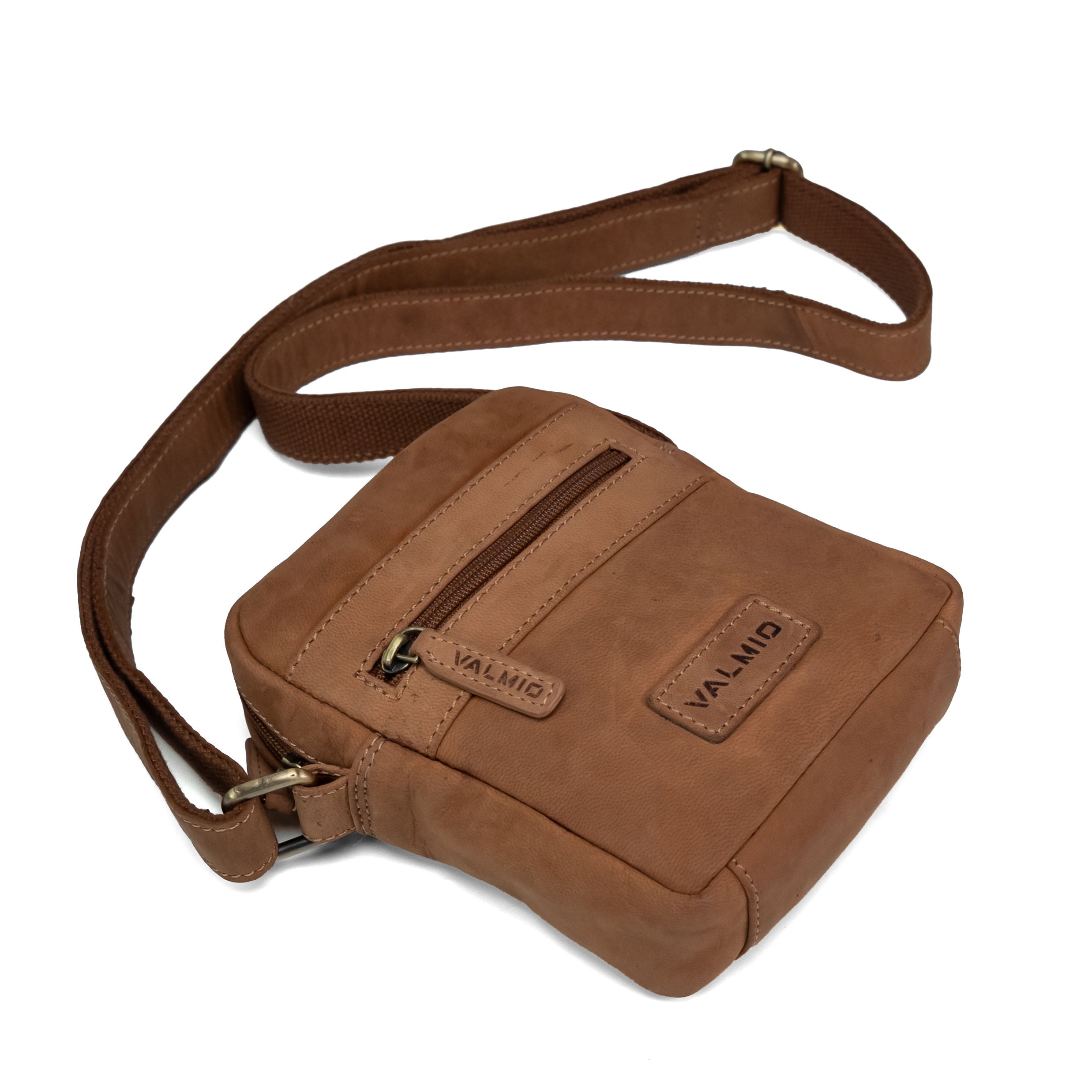 Bolso de hombro Valmio Chic marrón