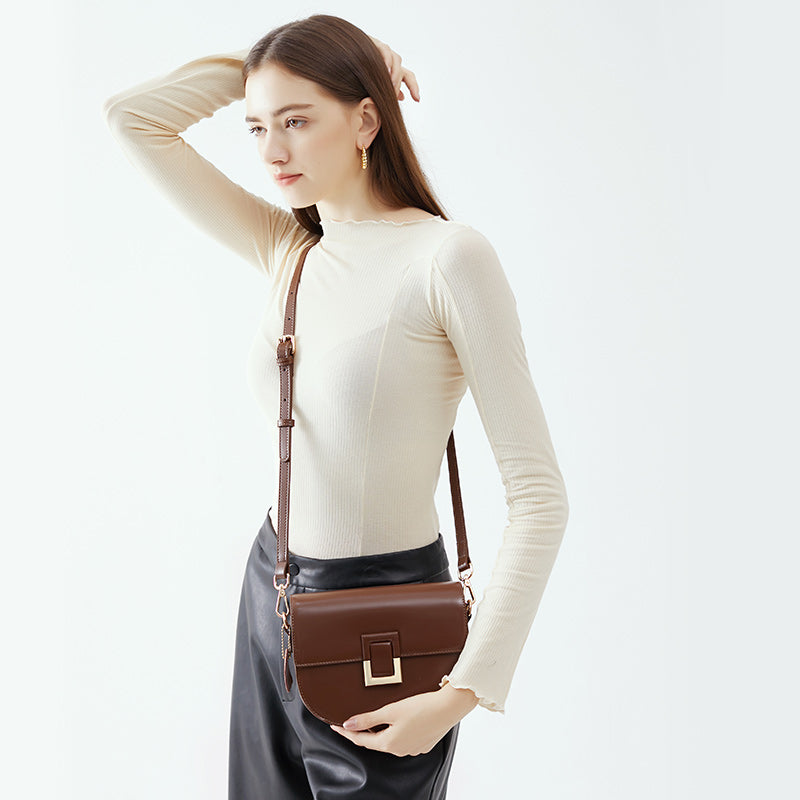 Valmio Borina Leather Women's Bag - Brown