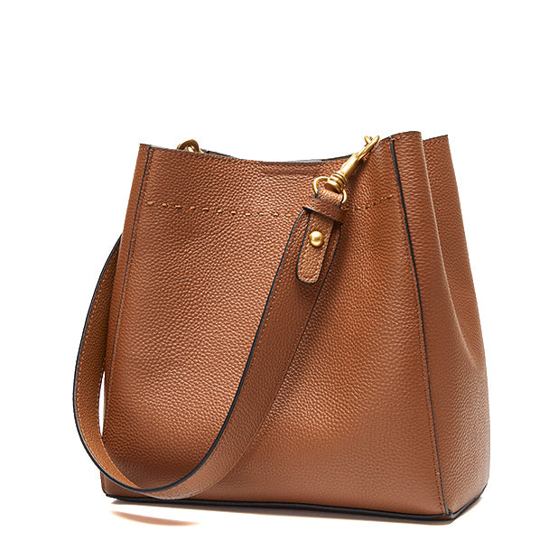 Valmio Relina Leather Women's Bag - Brown