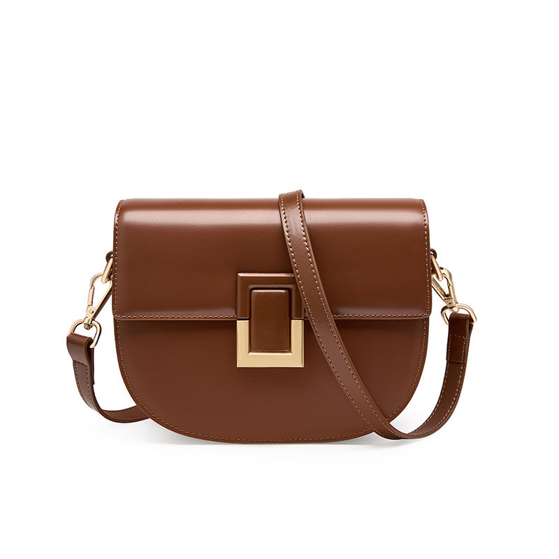 Bolso de mujer Valmio Borina de cuero - marrón