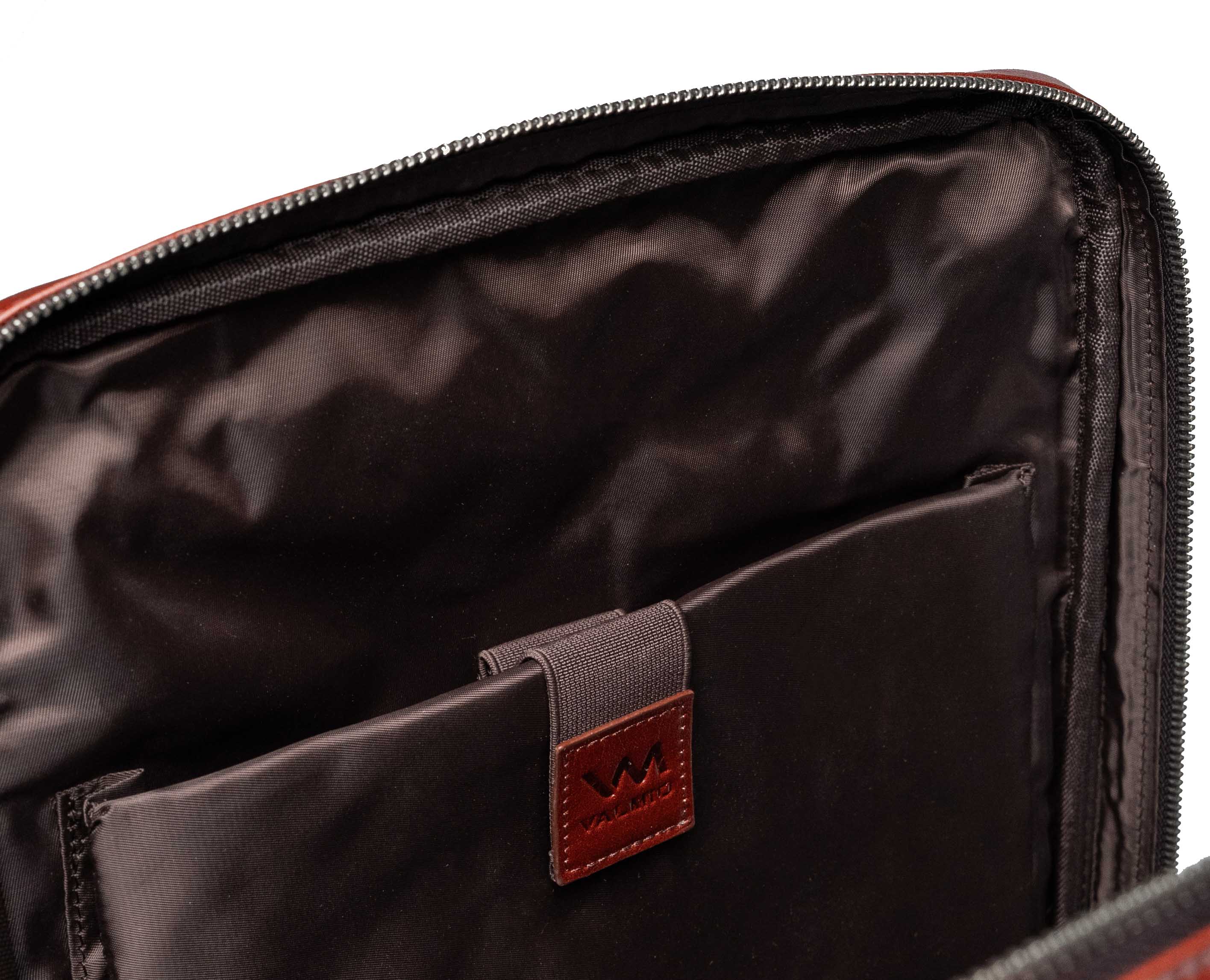 Sac à dos en cuir pour homme Valmio Ravenor - marron clair