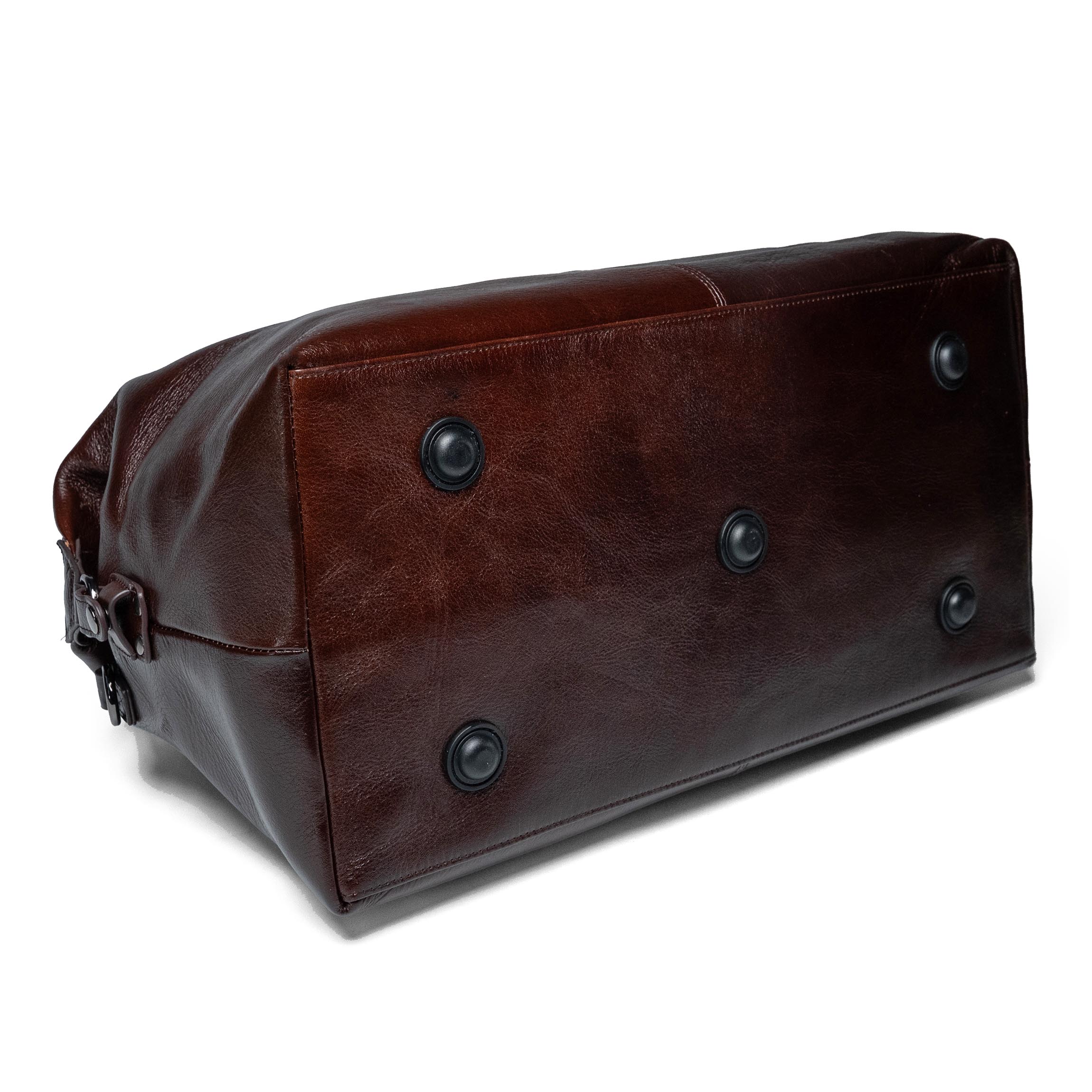 Sac de voyage en cuir Valmio Kane - marron