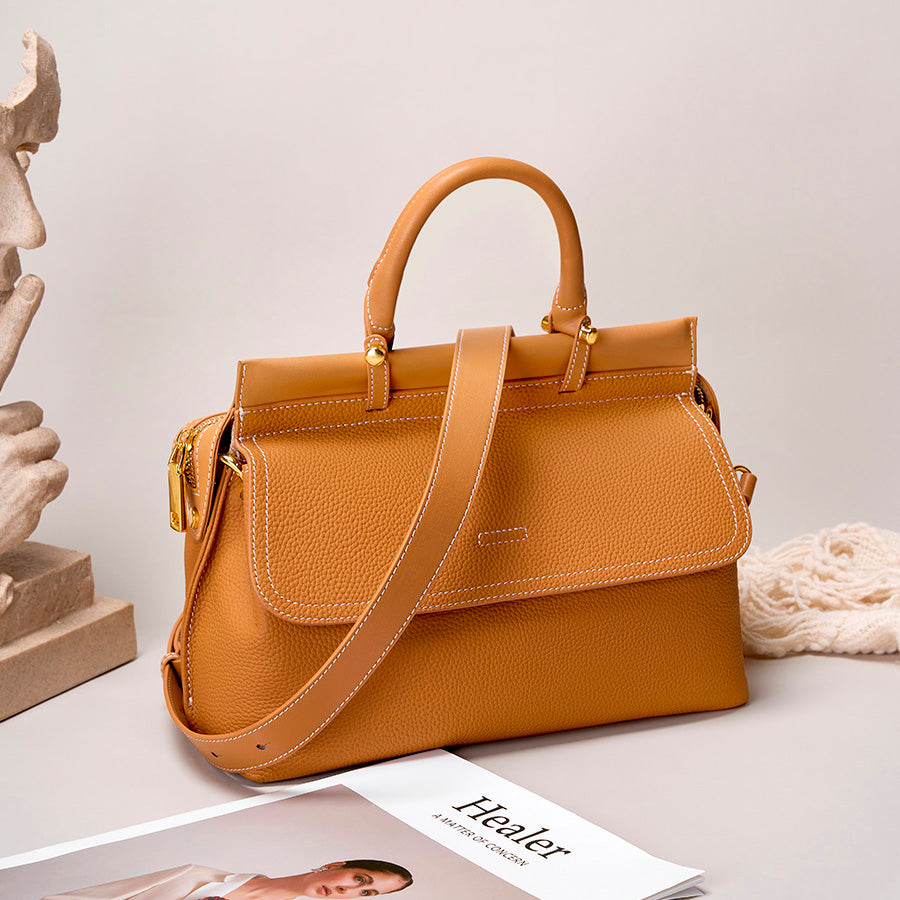 Valmio Selora Leather Women's Bag - Brown